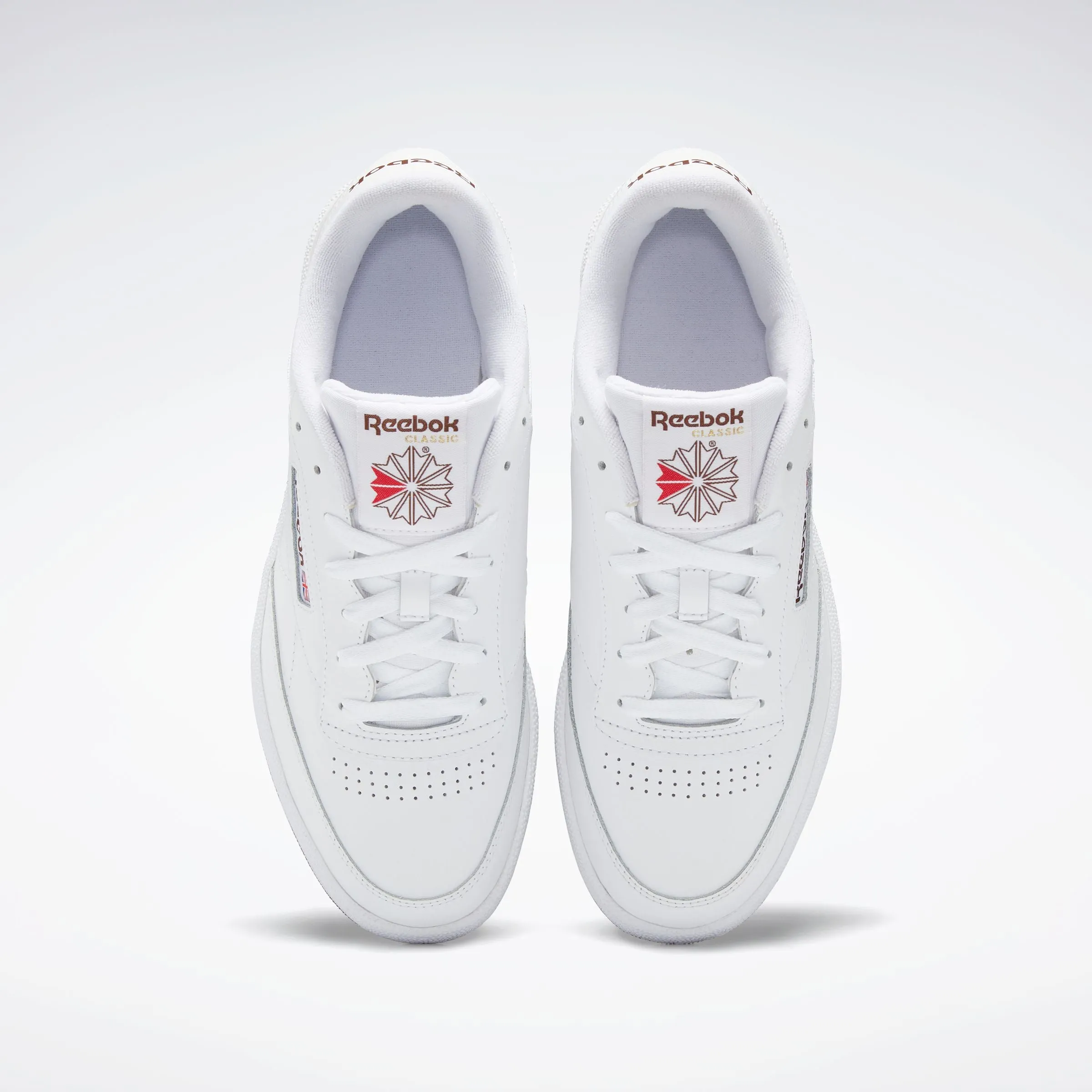 Club C 85 Shoes White/White/Trail Brown