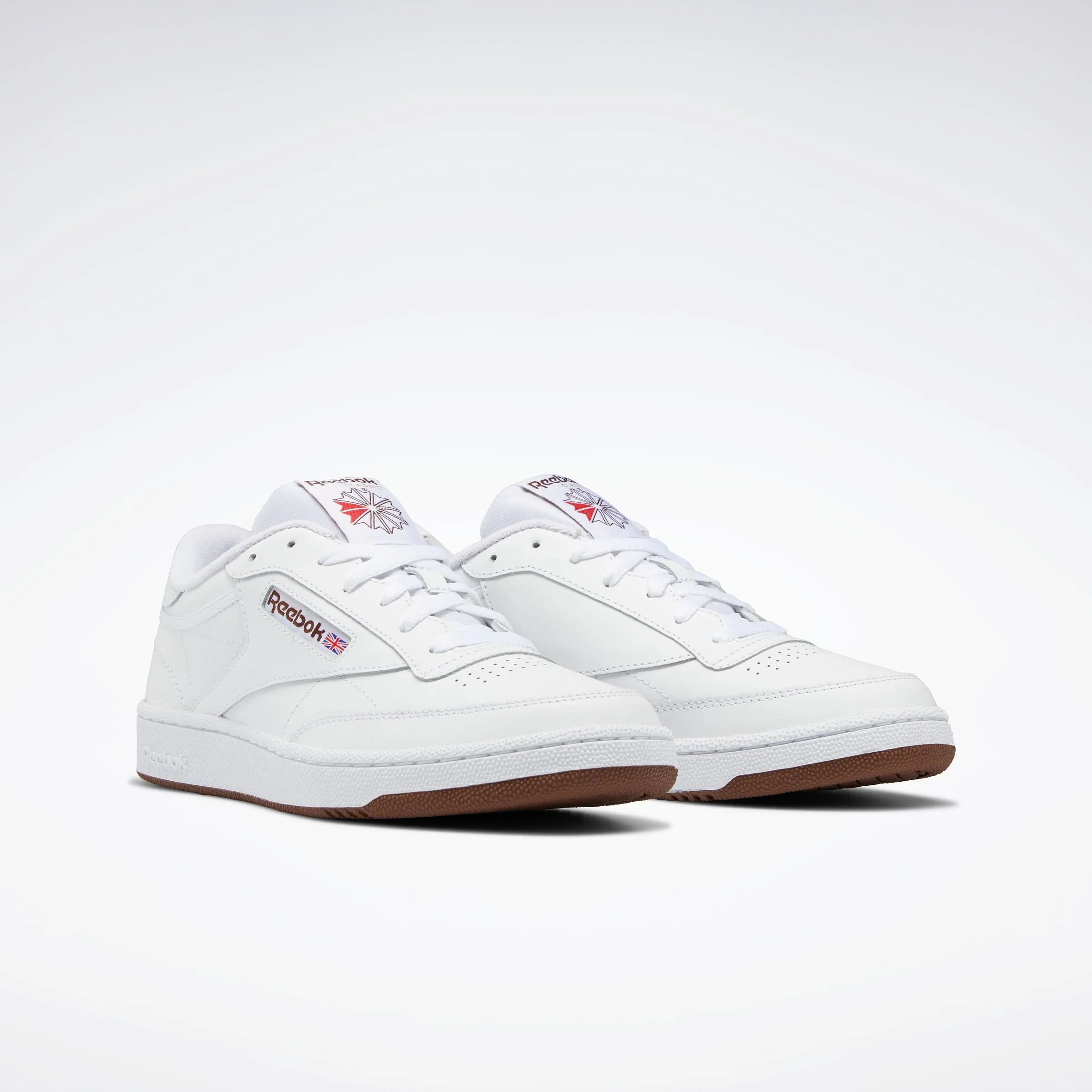 Club C 85 Shoes White/White/Trail Brown