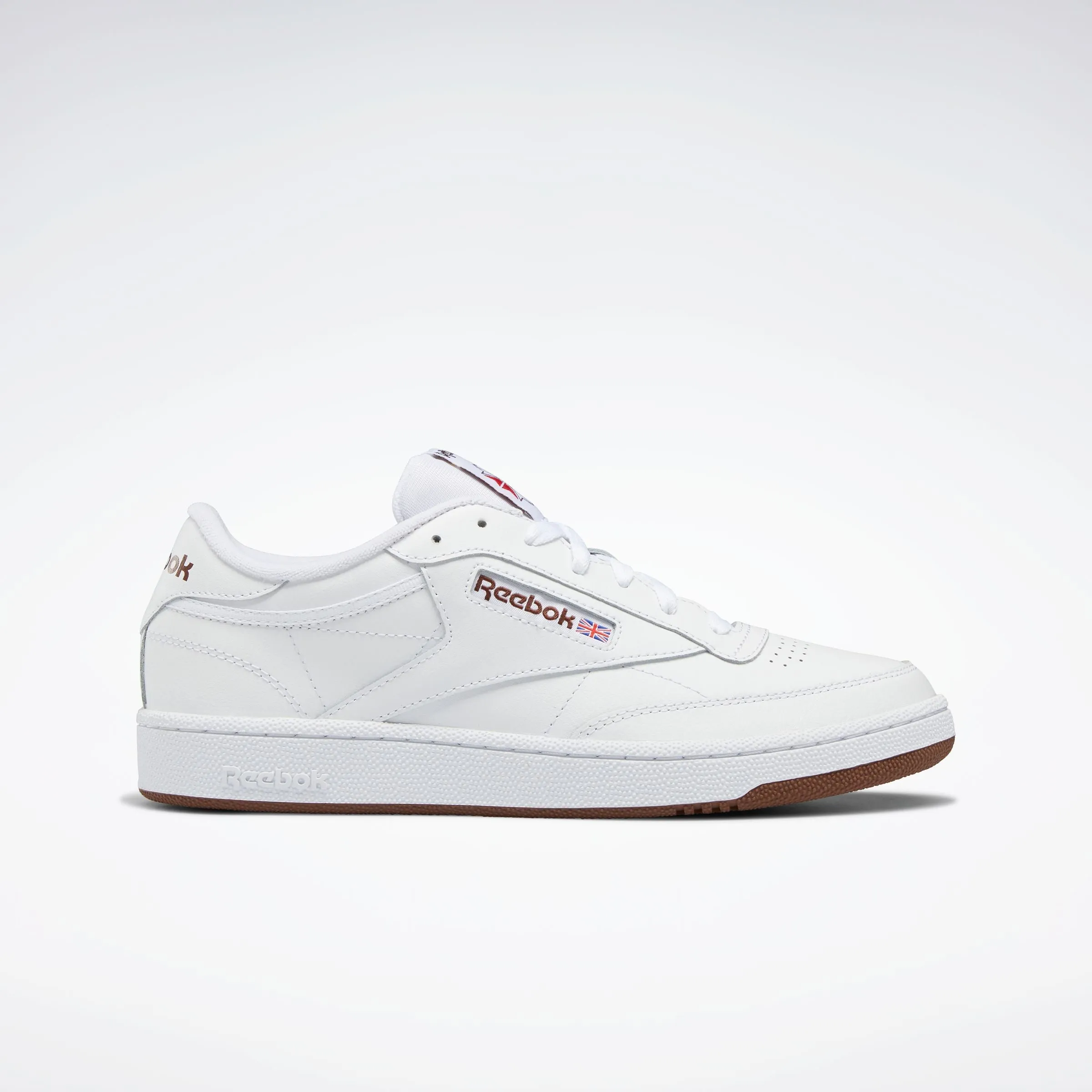 Club C 85 Shoes White/White/Trail Brown