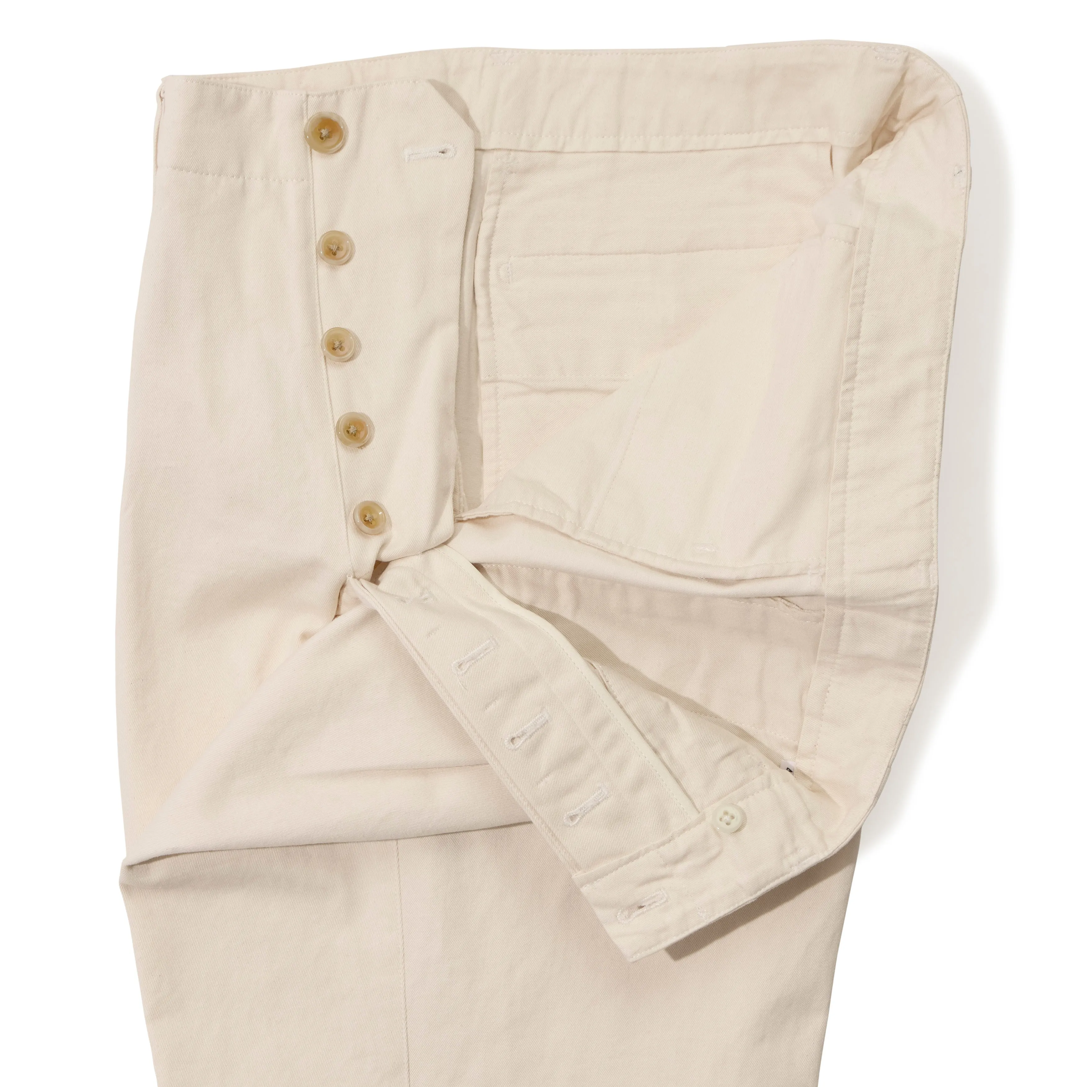 Cotton Pleated Sport Chinos