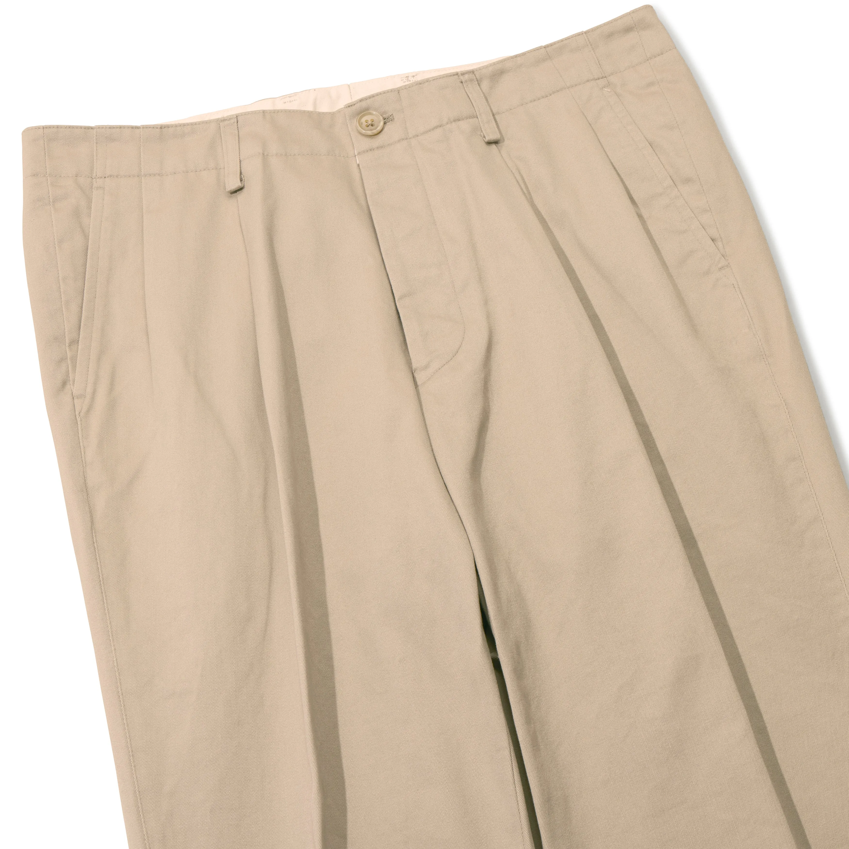 Cotton Pleated Sport Chinos