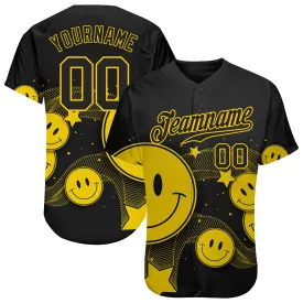 Custom 3D Pattern Design Authentic Baseball Jersey