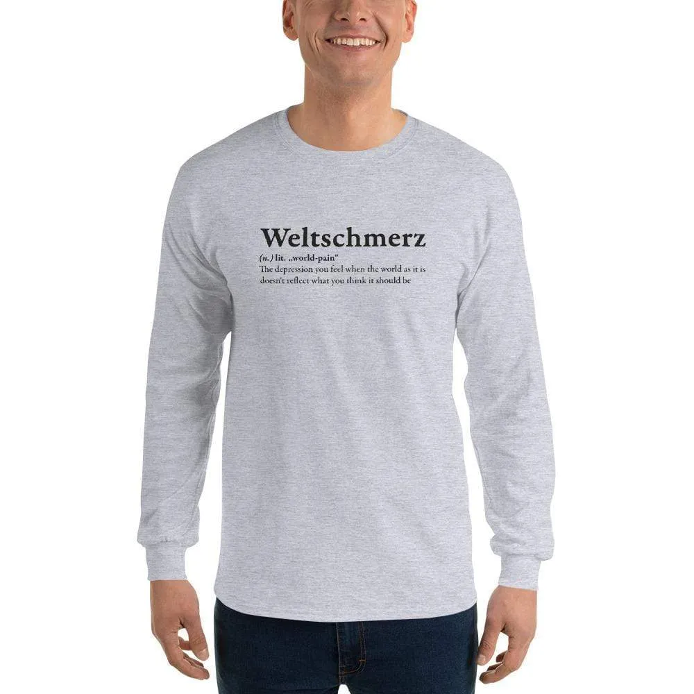 Definition of Weltschmerz - Long-Sleeved Shirt