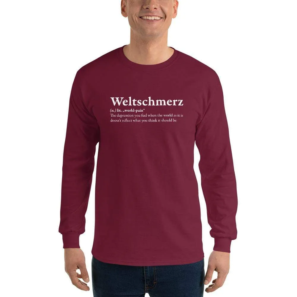 Definition of Weltschmerz - Long-Sleeved Shirt