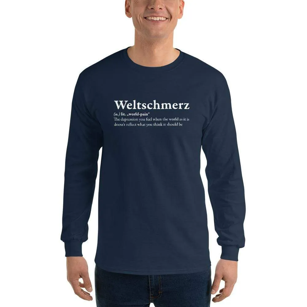 Definition of Weltschmerz - Long-Sleeved Shirt