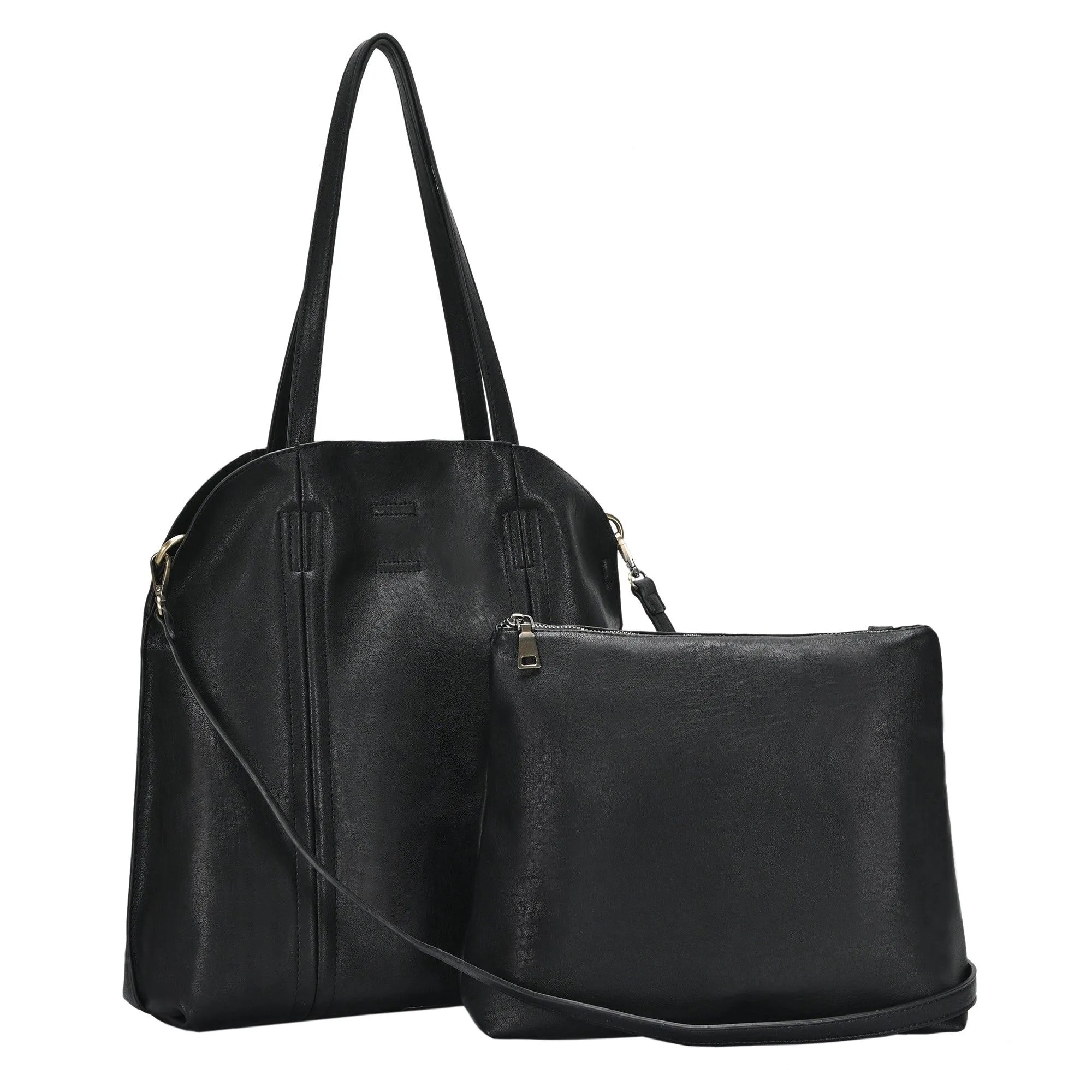 Faith 2 in 1 Detachable Pouch & Strap Tote