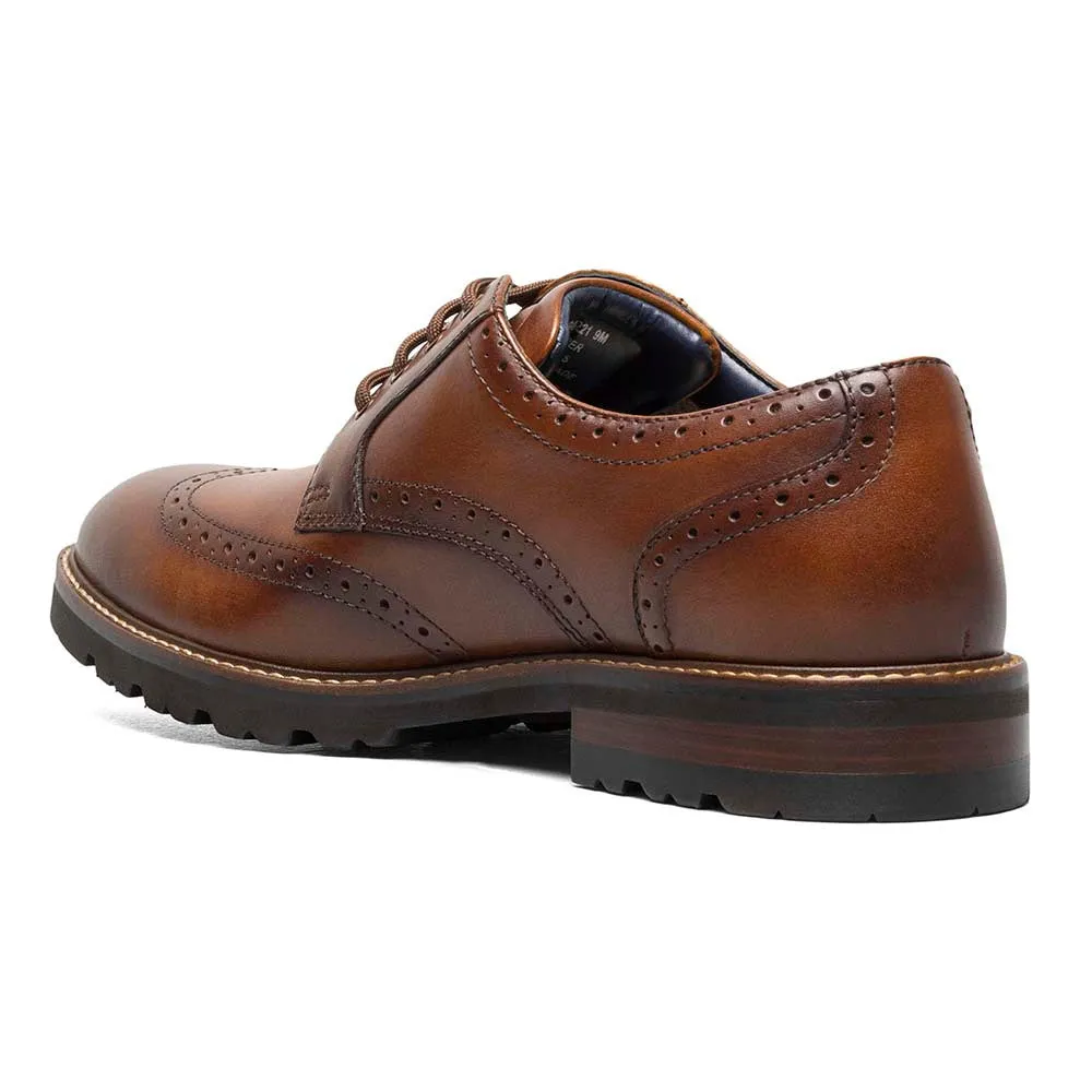 Florsheim Cognac Renegade Wingtip Oxford Shoes