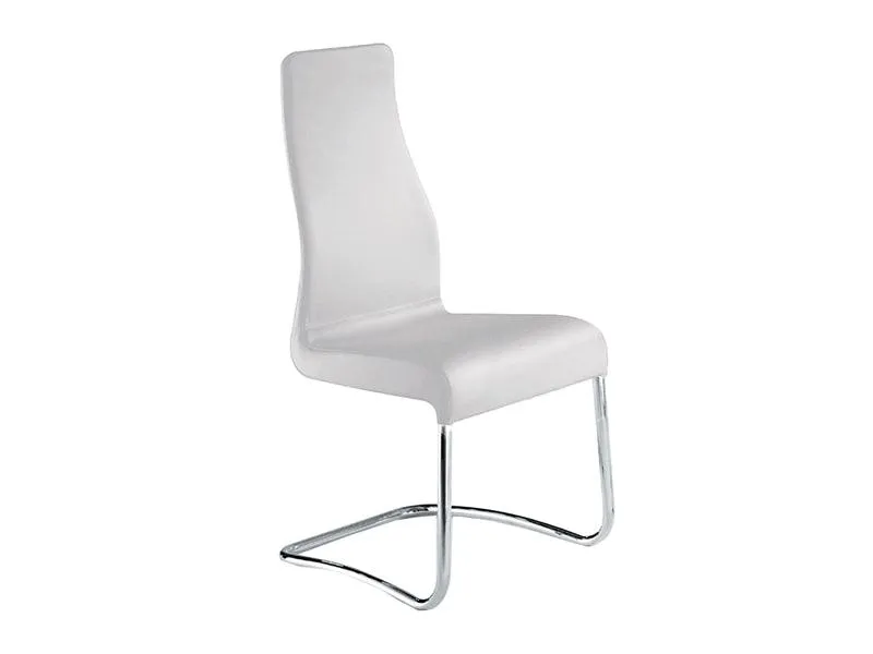 Flower Italian Leather Dining Chair