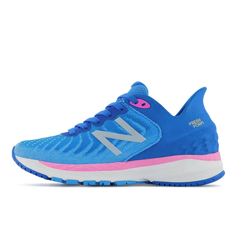 Fresh Foam 860v11 - Vibrant Sky with Vibrant Pink - Kids