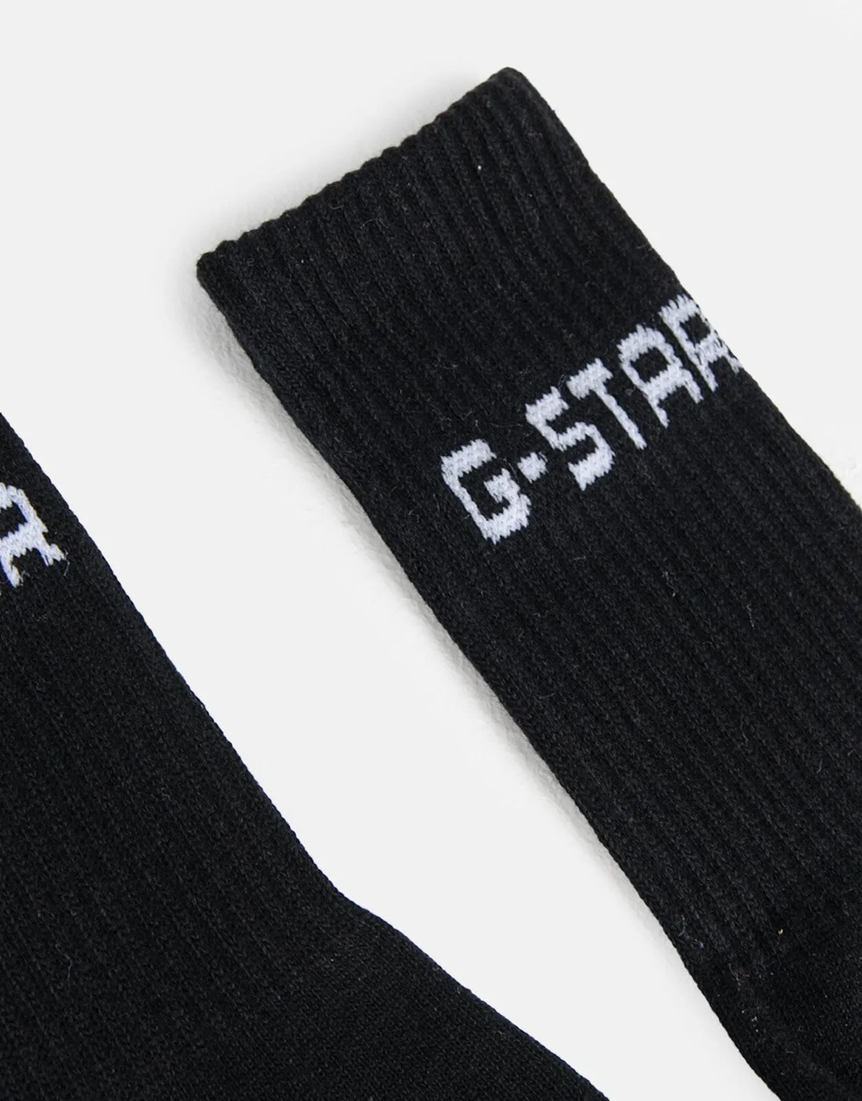 G-Star RAW Sport 2 Pack Black Socks