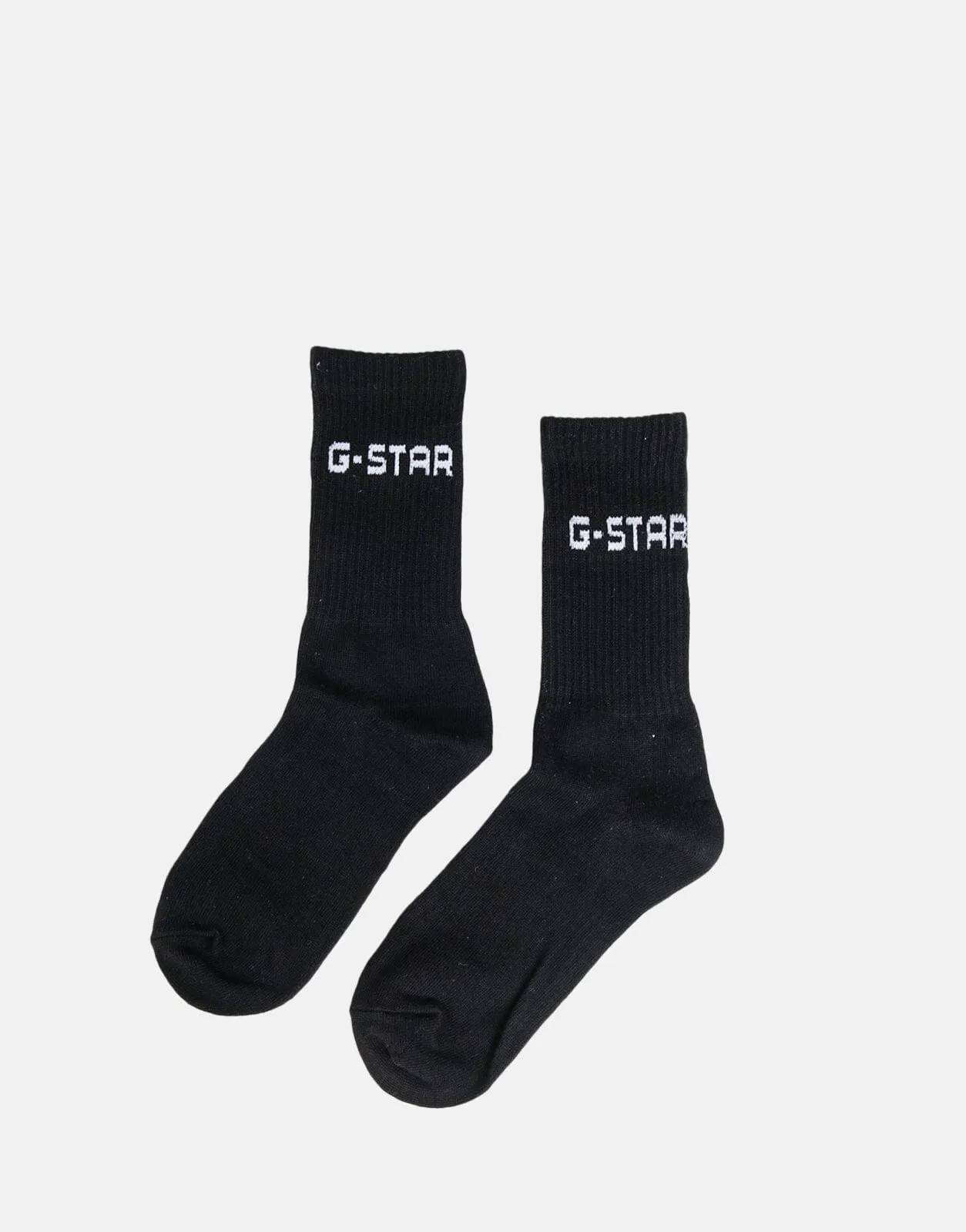 G-Star RAW Sport 2 Pack Black Socks