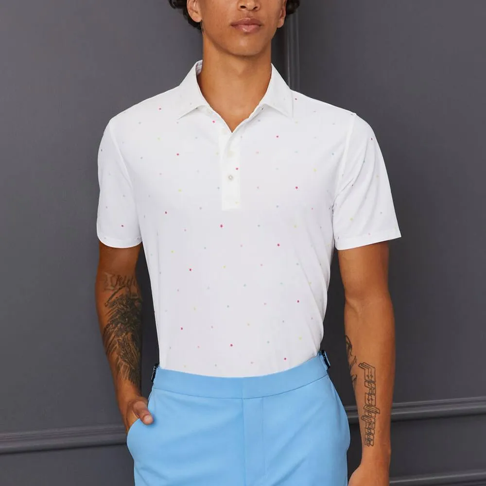 Gfore Mini Stars Tech Pique Slim Fit Golf Polo 2023