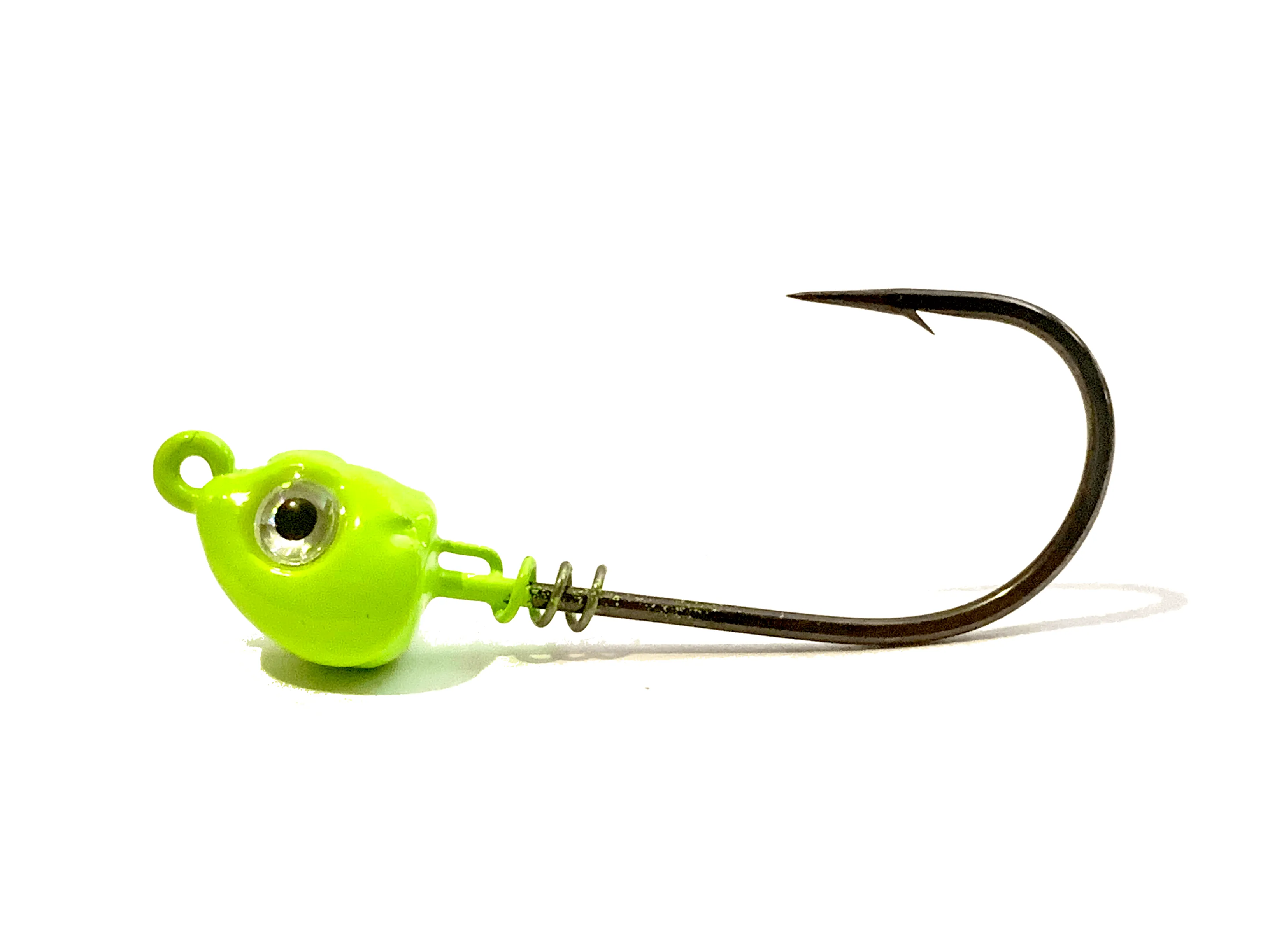 Green Chartreuse Inshore Slammer Saltwater Jig Heads 3pk