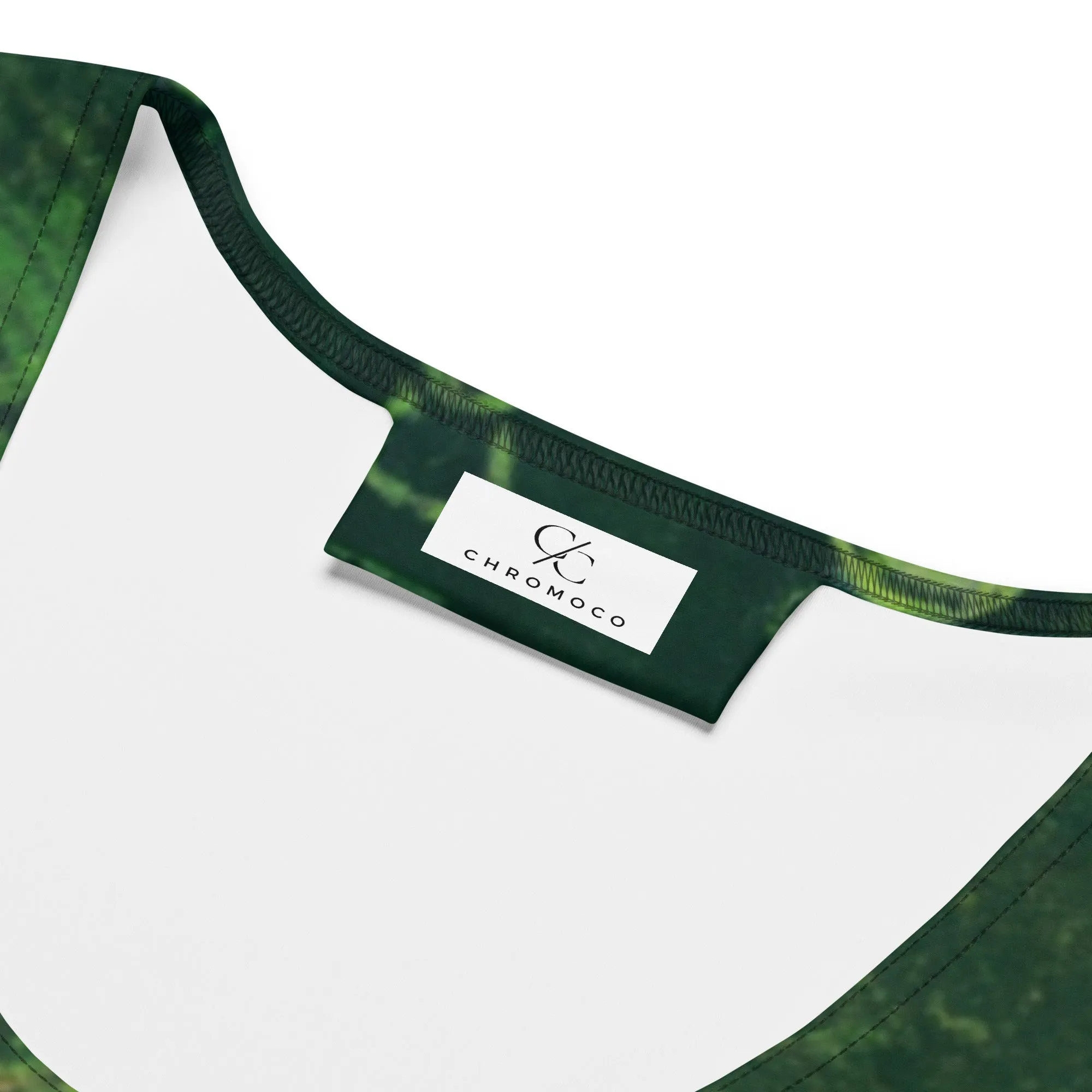 High-Quality Dark Green Crop Top | Ethical Clothing, Comfortable & Stylish Fit