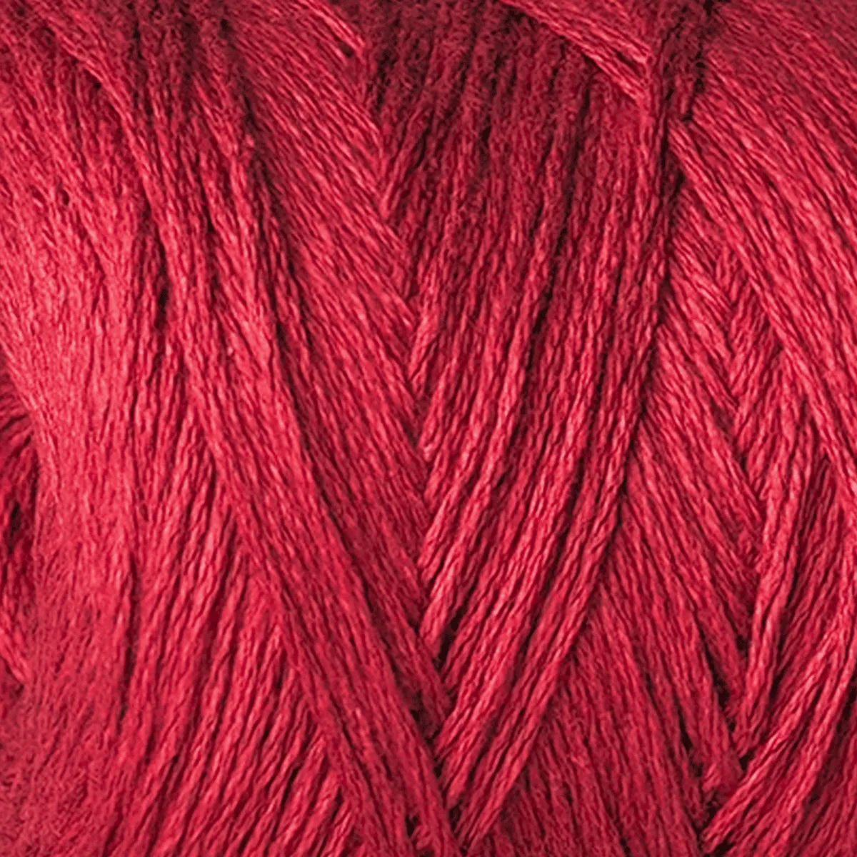 Huckleberry Red U.S. Cotton Sport Weight Yarn Ball