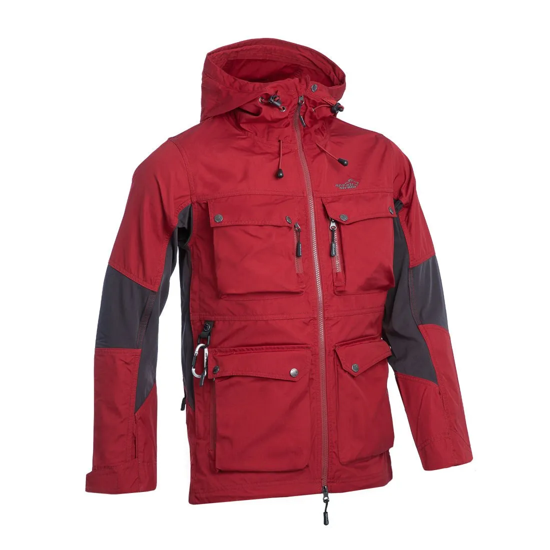 Hybrid Men's Jacket (Dark Red)