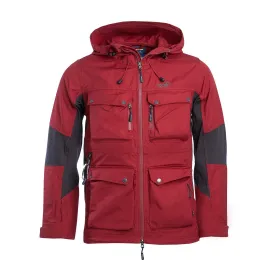 Hybrid Men's Jacket (Dark Red)