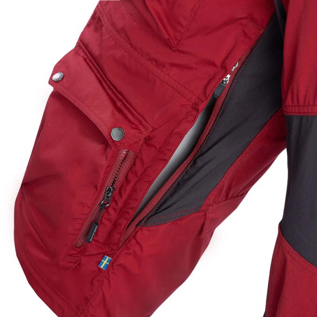 Hybrid Men's Jacket (Dark Red)