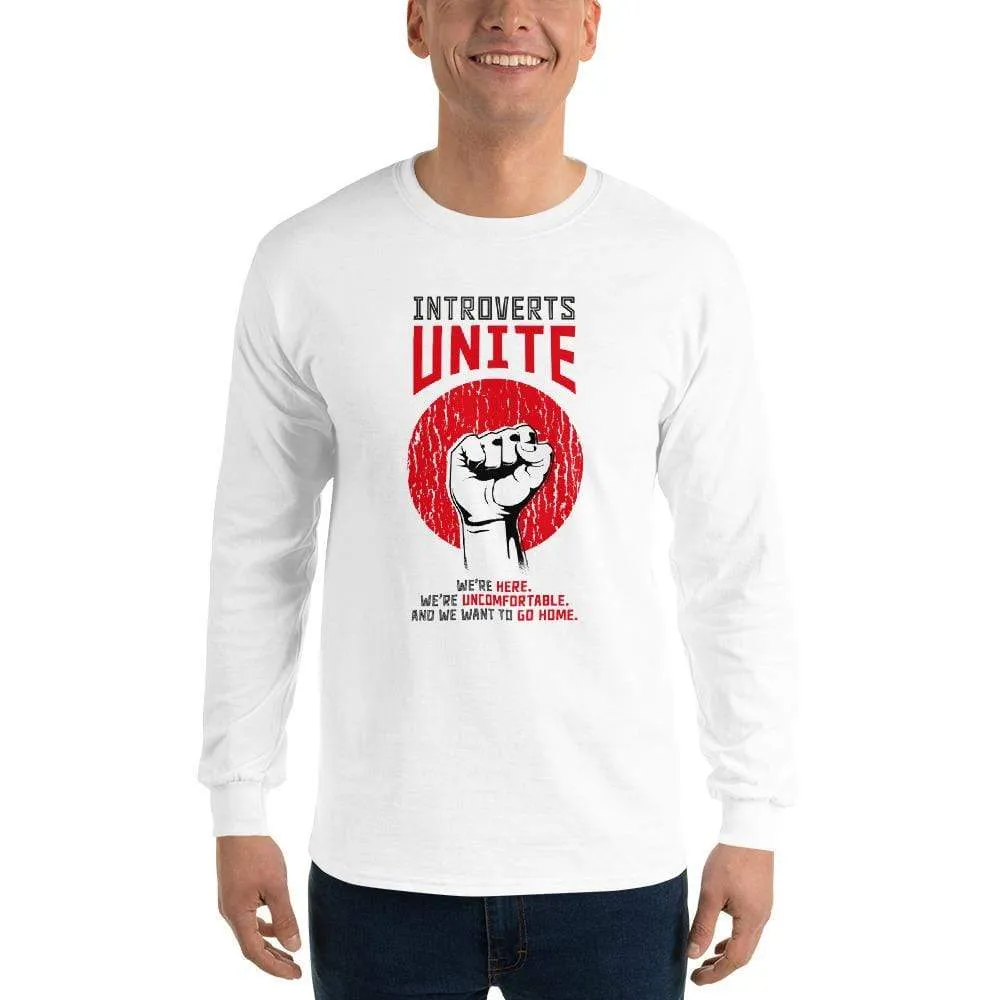 Introverts unite! - Long-Sleeved Shirt