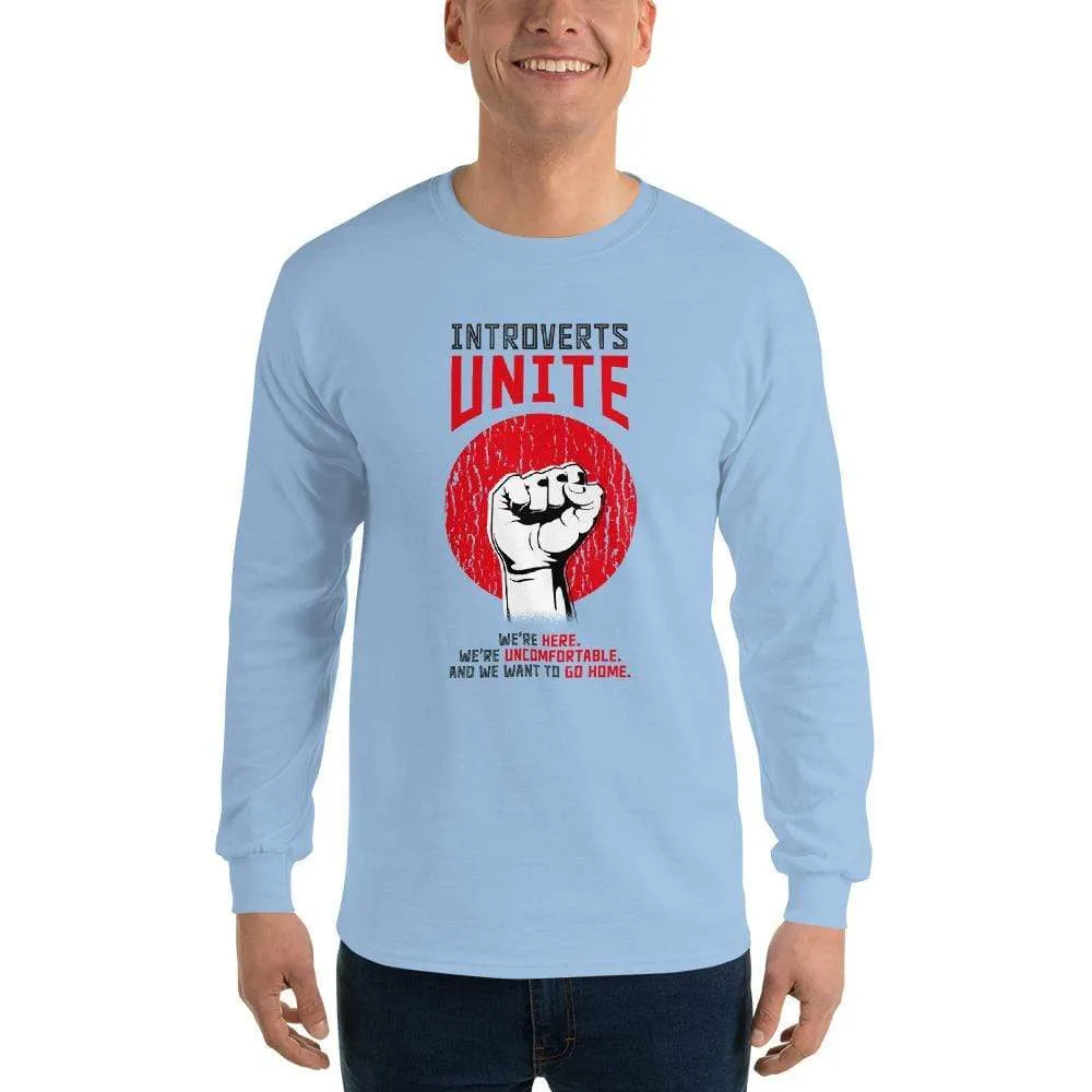 Introverts unite! - Long-Sleeved Shirt