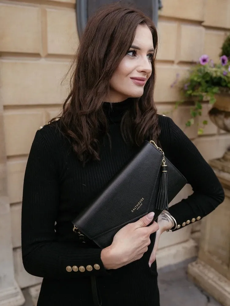 Julieta Clutch Bag - Black