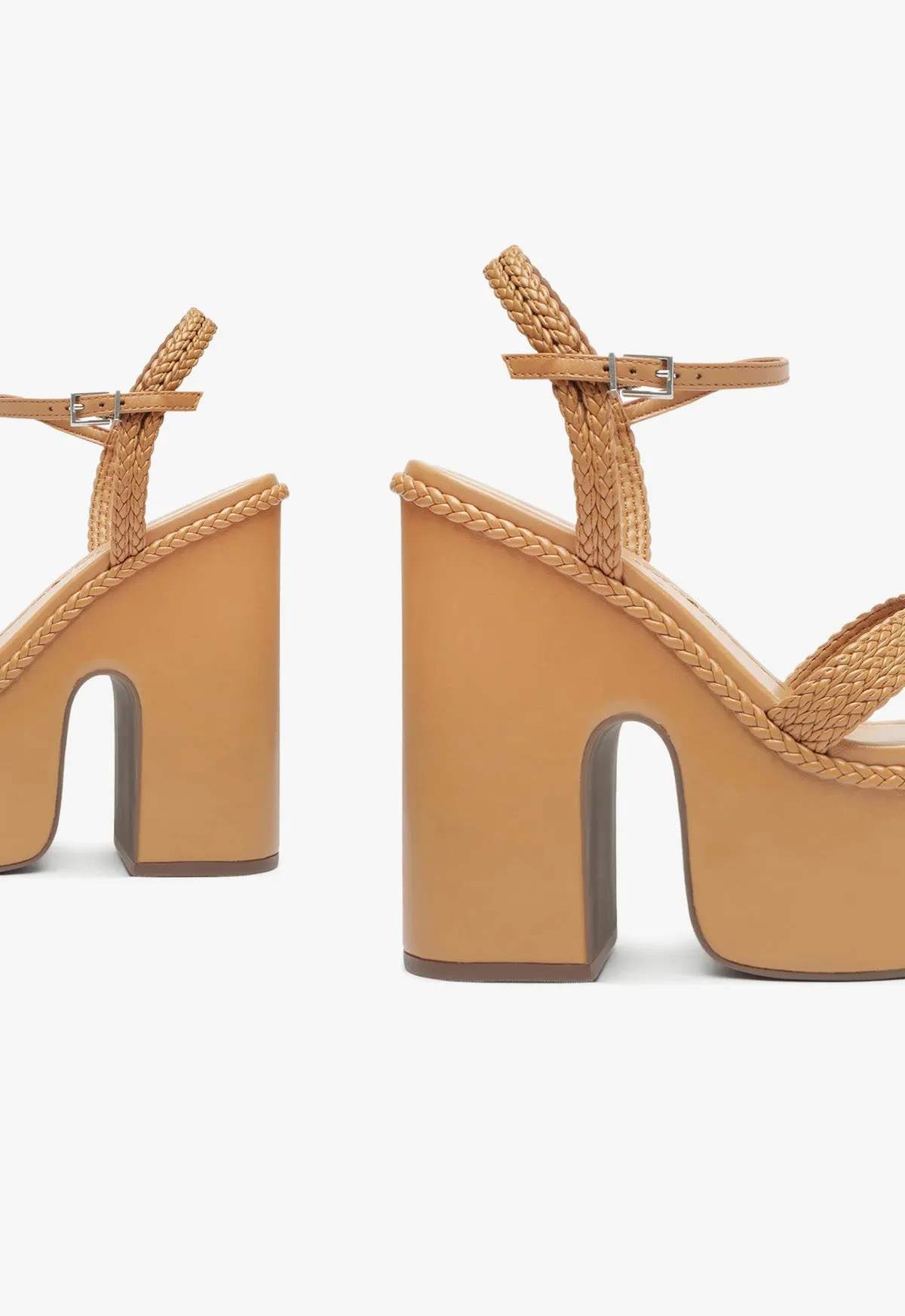 Karima Cutout Atanado Leather Sandal