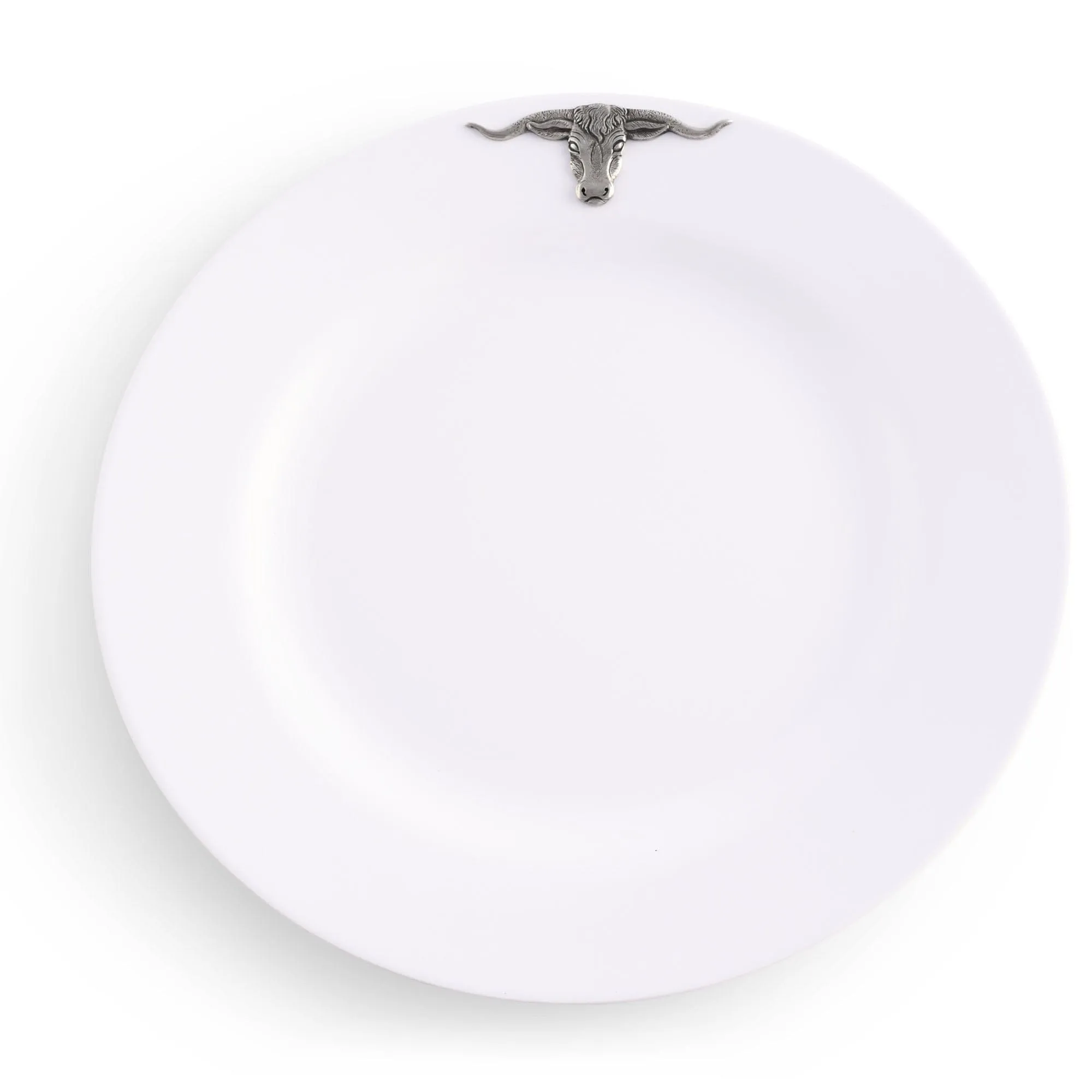 Longhorn Melamine Lunch Plates - Set of 4