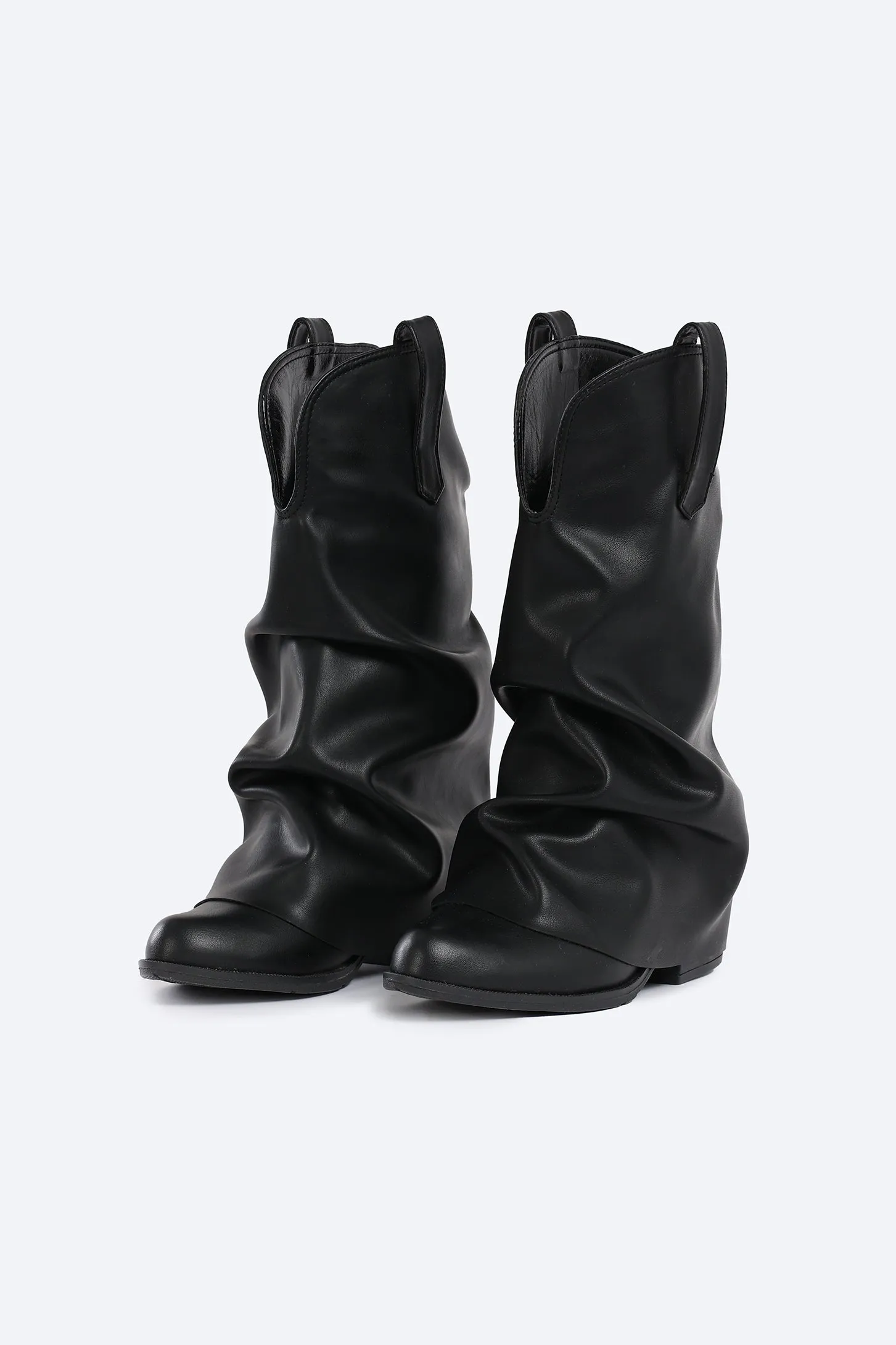 LUXE GLOW BOOTS - BLACK