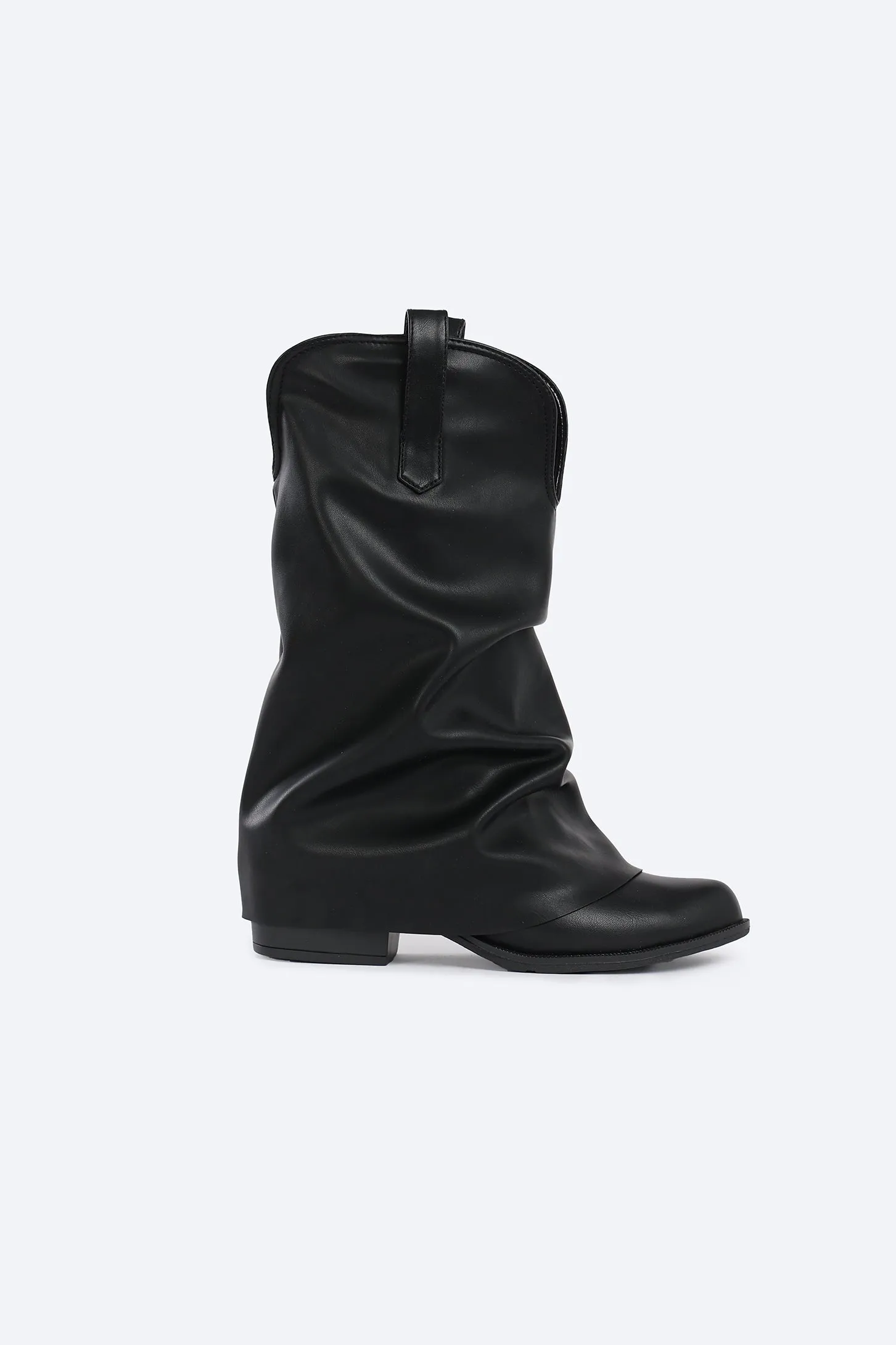 LUXE GLOW BOOTS - BLACK