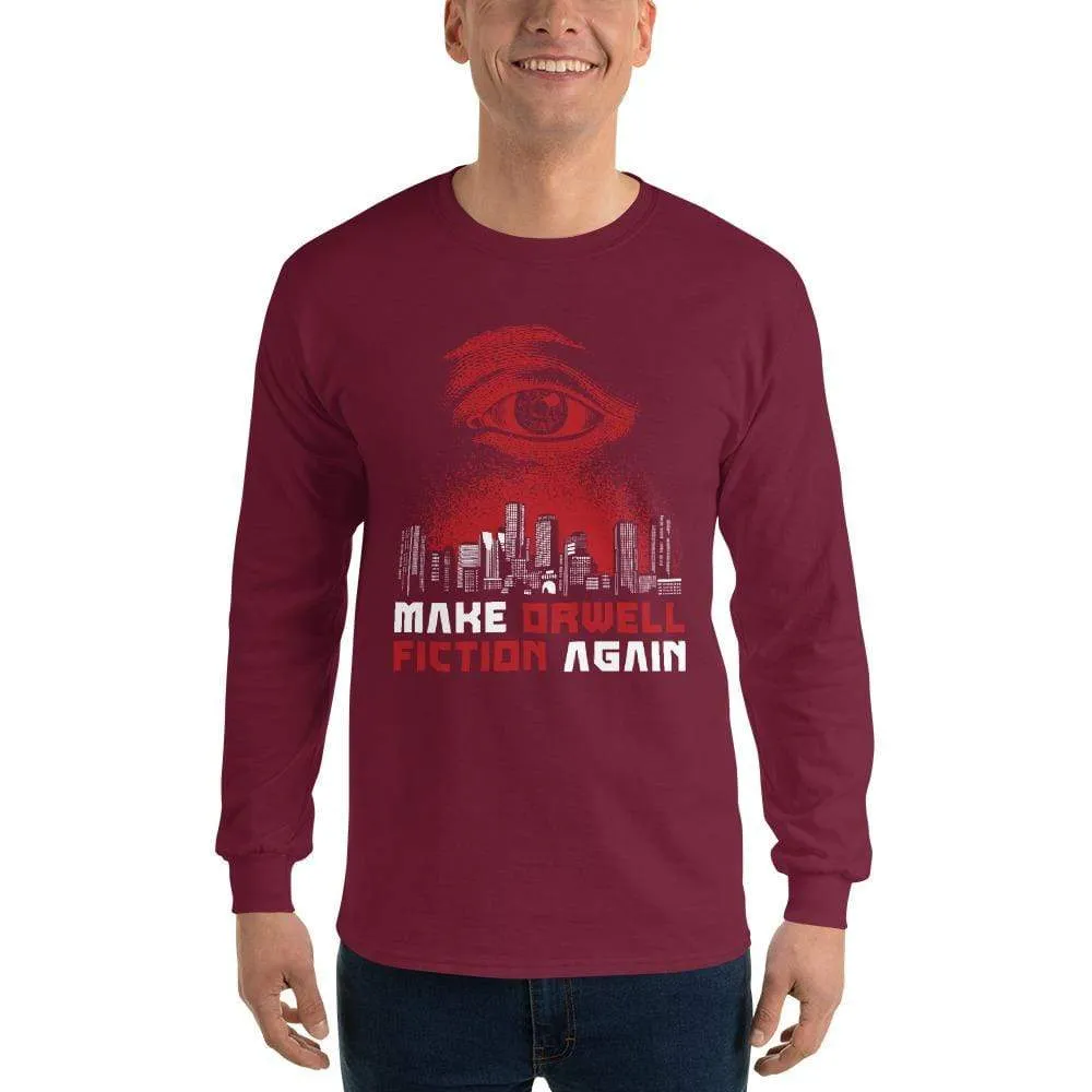 Make Orwell Fiction Again - Dystopian Version - Long-Sleeved Shirt