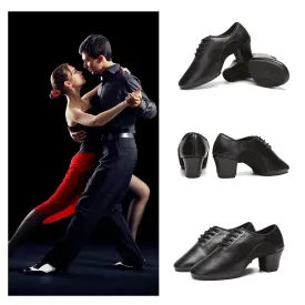 MB2801  Mens Latin- Modern- Tango -Salsa - Ballroom Shoes -Cuban Heels