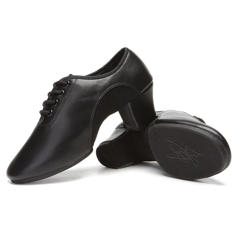 MB2801  Mens Latin- Modern- Tango -Salsa - Ballroom Shoes -Cuban Heels