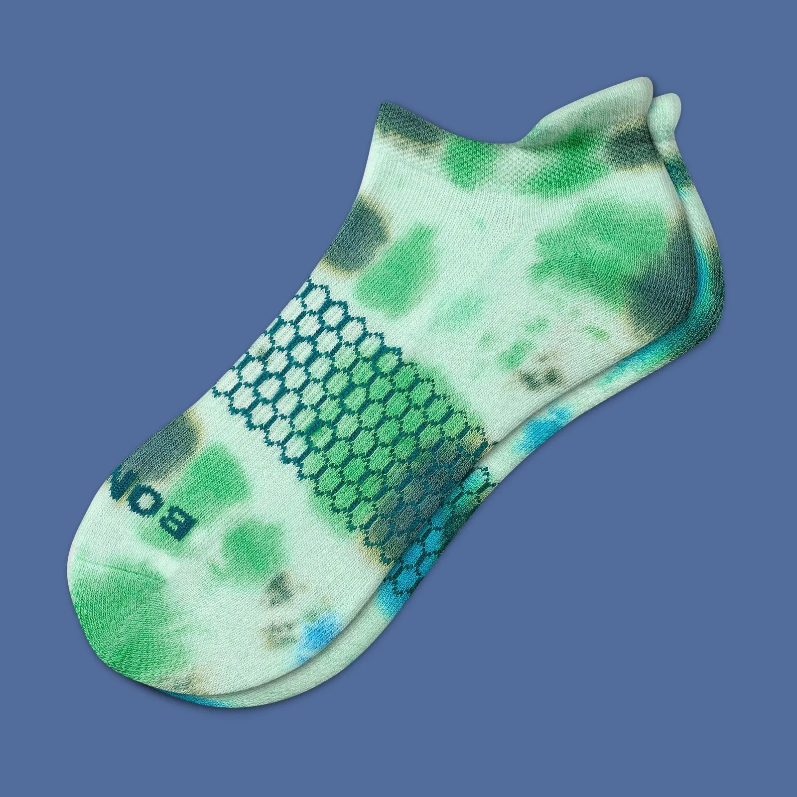 Men's Color Swatch Tie Dye Ankle Socks