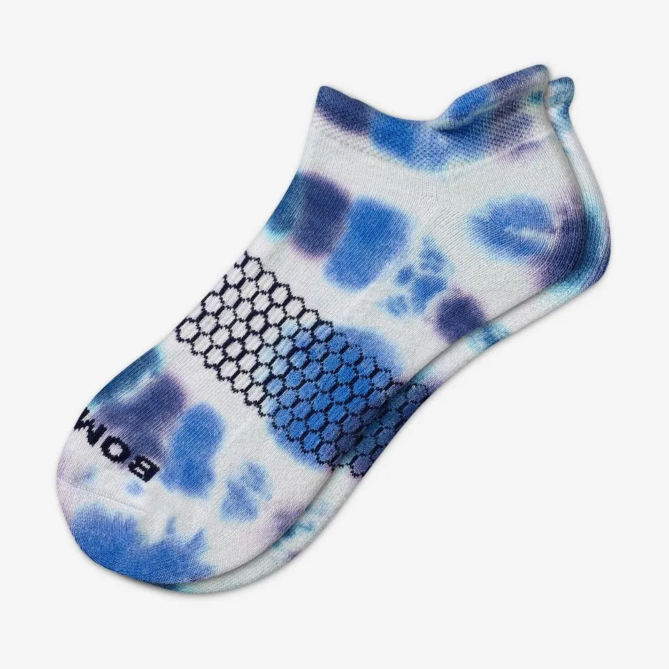 Men's Color Swatch Tie Dye Ankle Socks