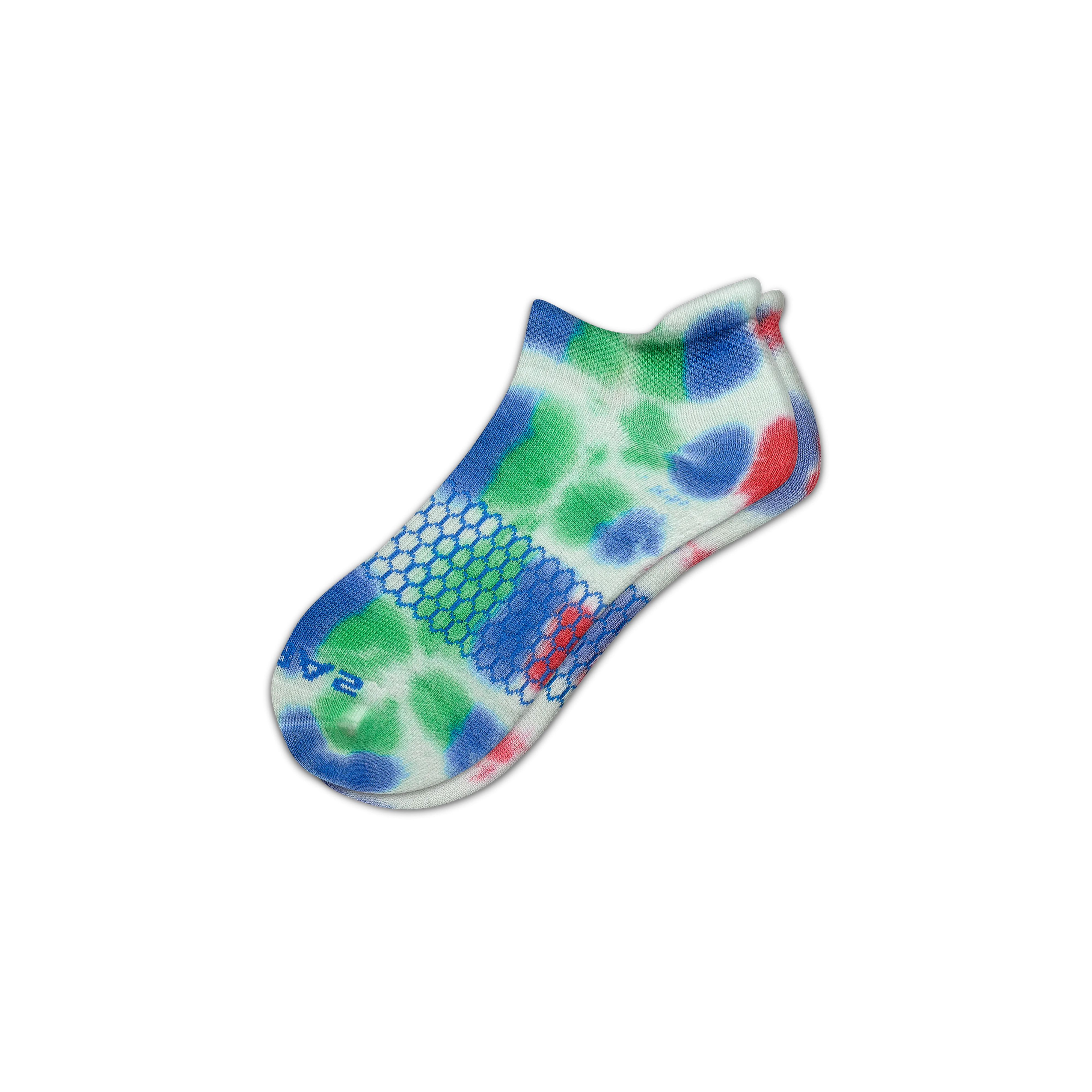 Men's Color Swatch Tie Dye Ankle Socks