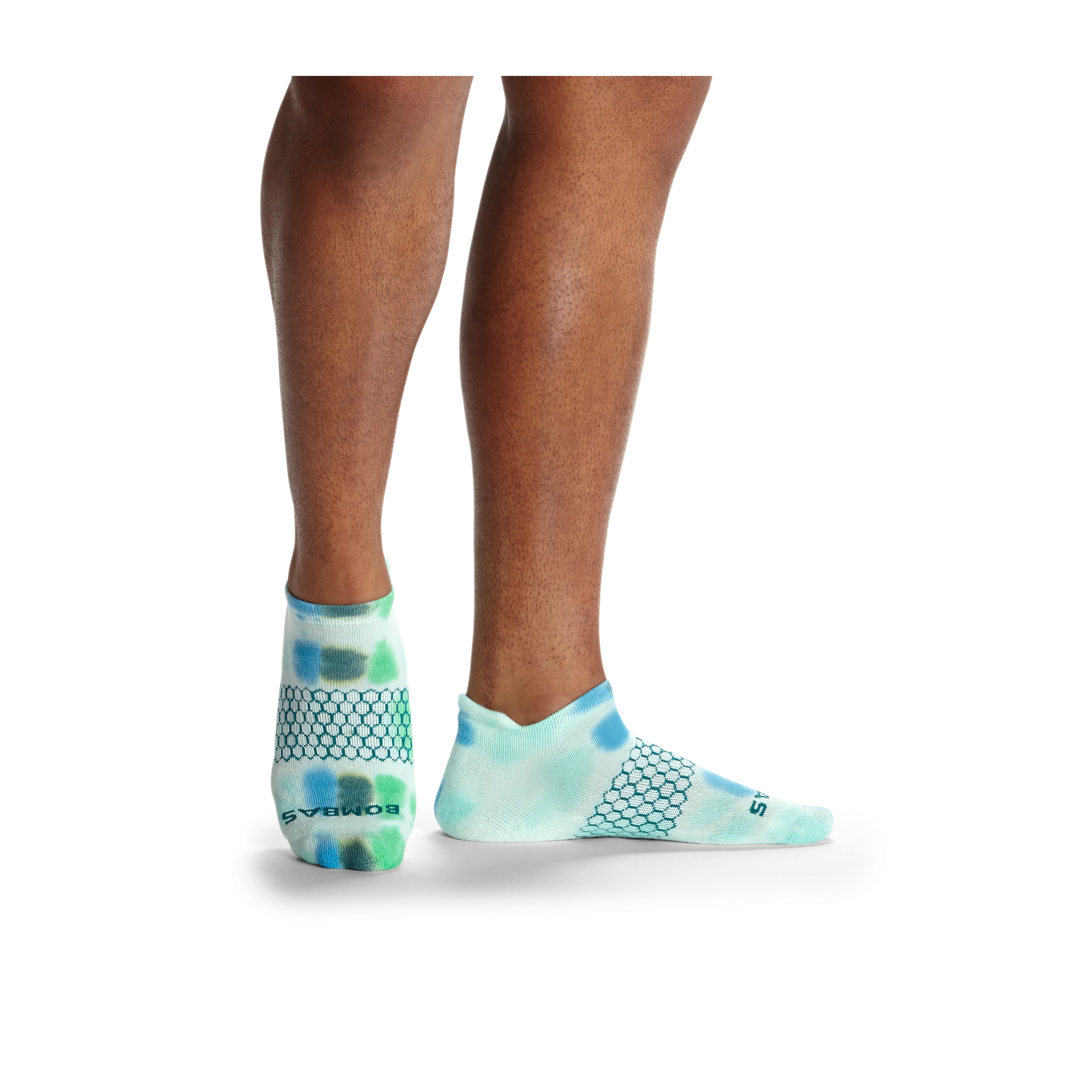 Men's Color Swatch Tie Dye Ankle Socks