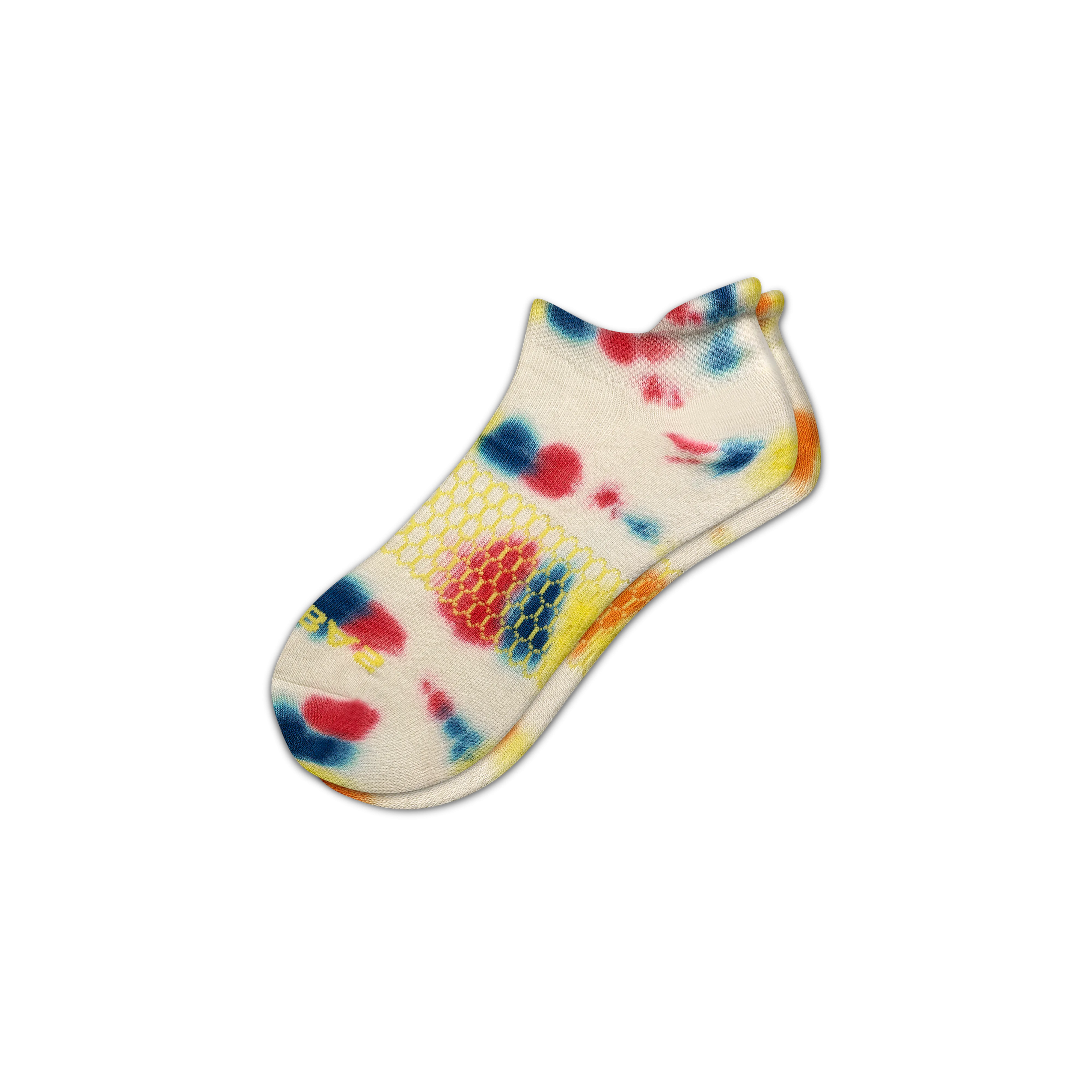 Men's Color Swatch Tie Dye Ankle Socks