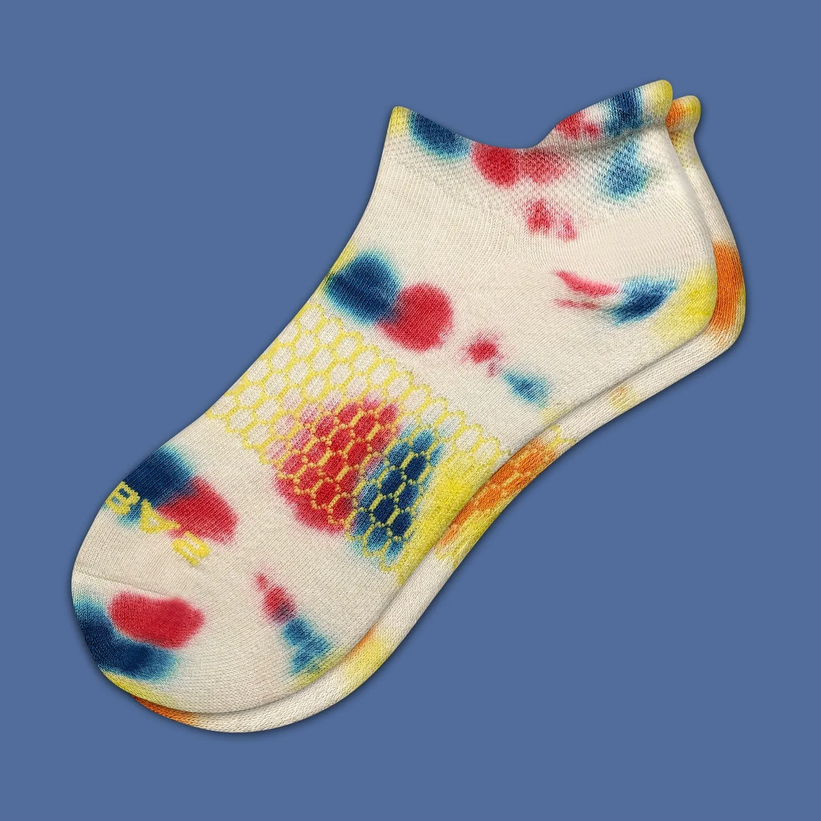 Men's Color Swatch Tie Dye Ankle Socks