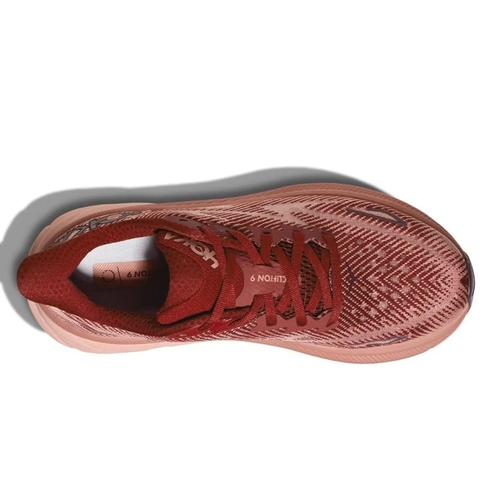 Mens Hoka Clifton 9 - Rust / Earthenware