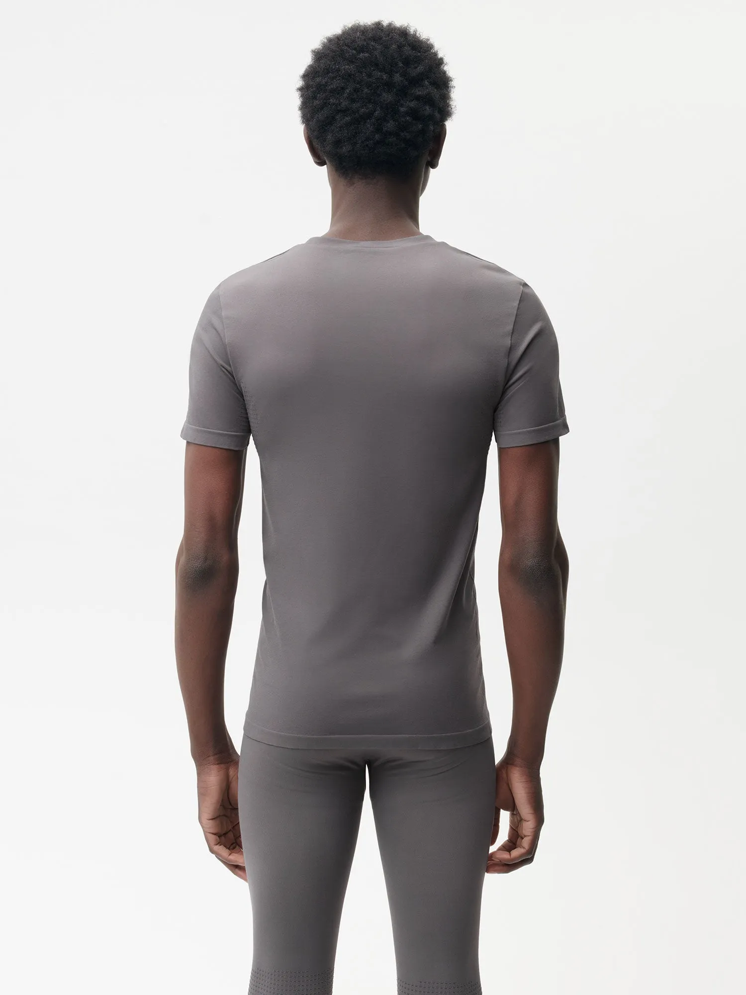 Men's Plant-Stretch T-Shirt—Volcanic Grey