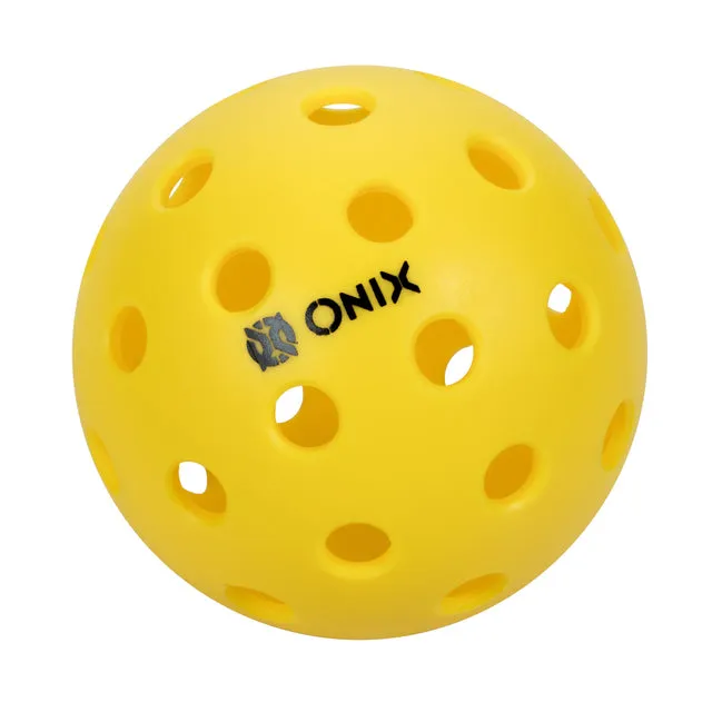 Onix Pure 2 Outdoor Pickleball Balls 6-Pack [Yellow]