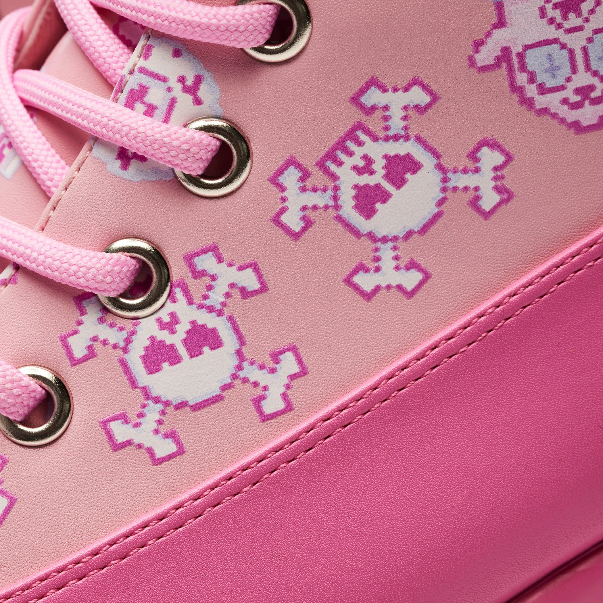 Pink Magic Yami Printed Trident Boots