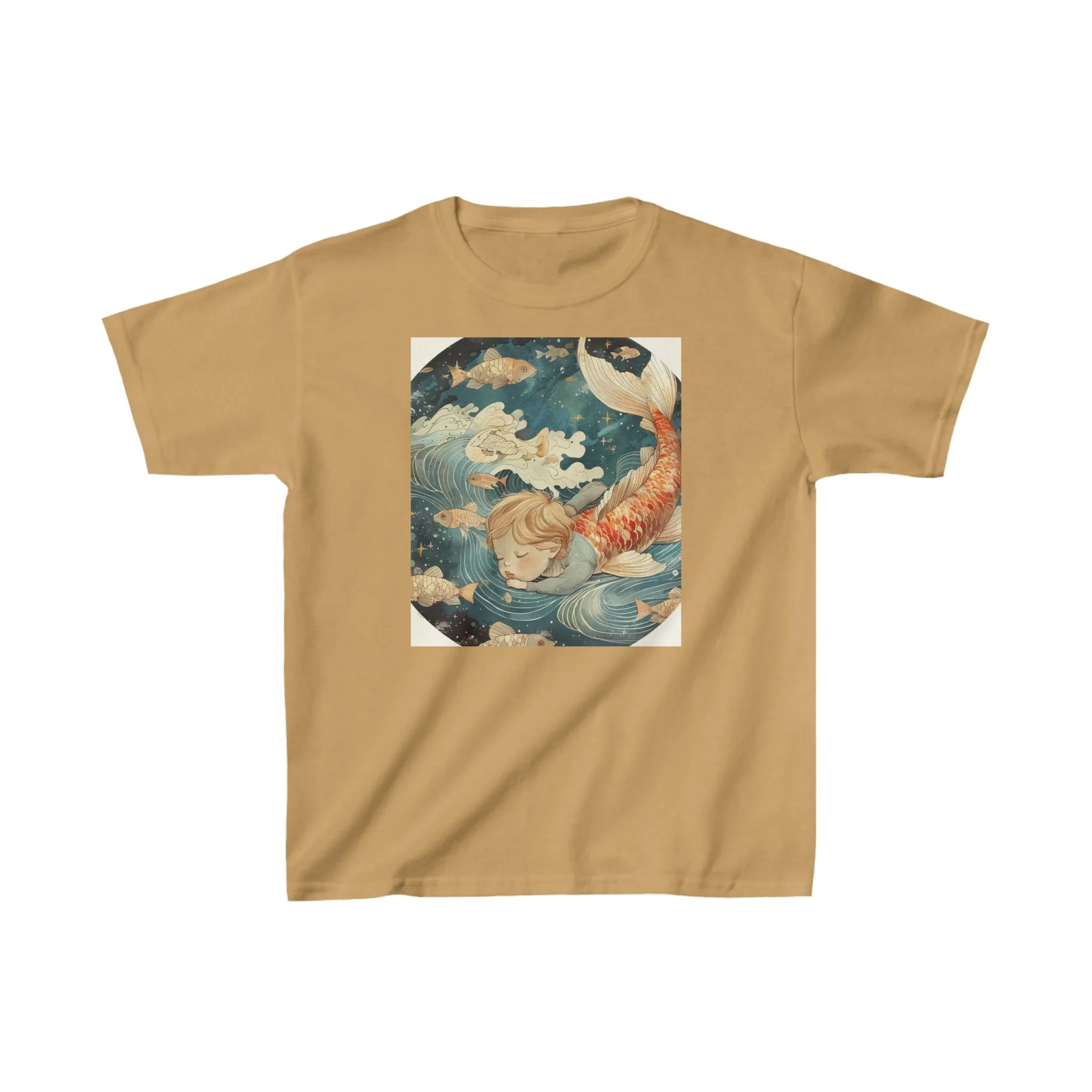 Pisces zodiac Kids Heavy Cotton™ Tee