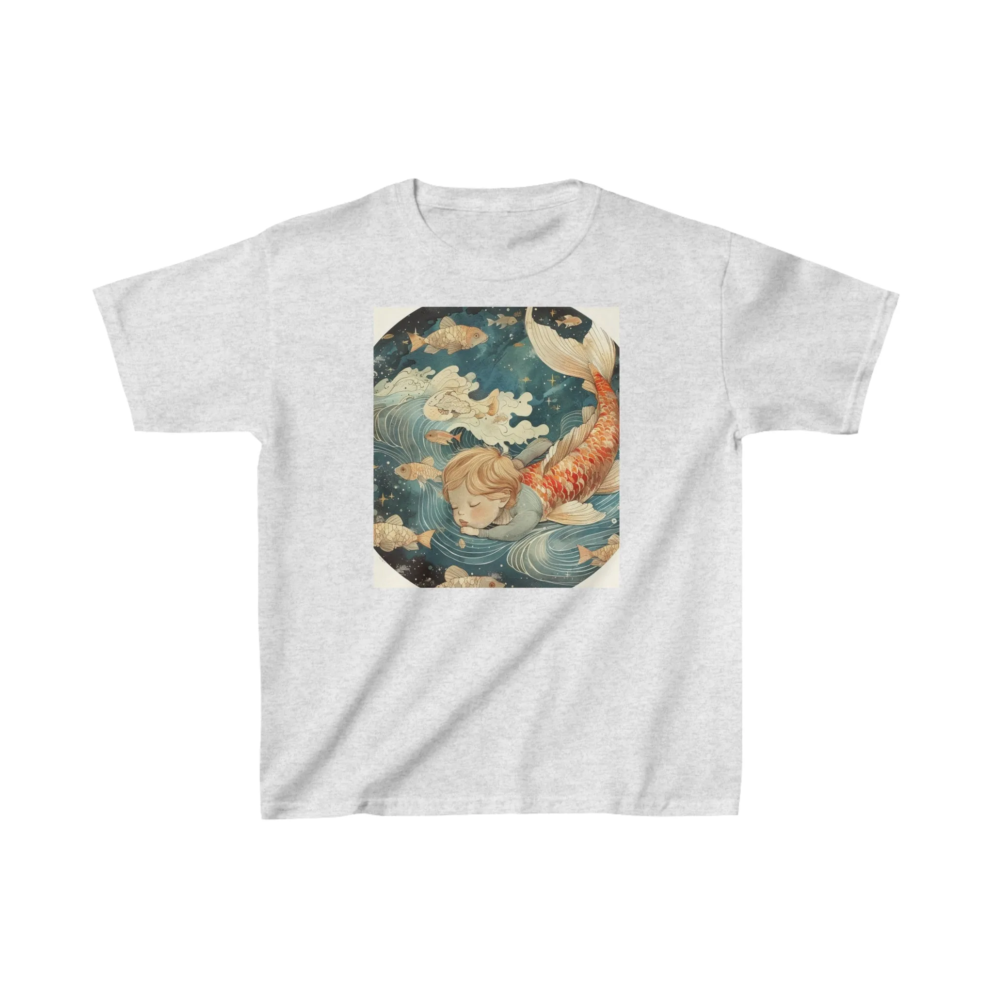 Pisces zodiac Kids Heavy Cotton™ Tee