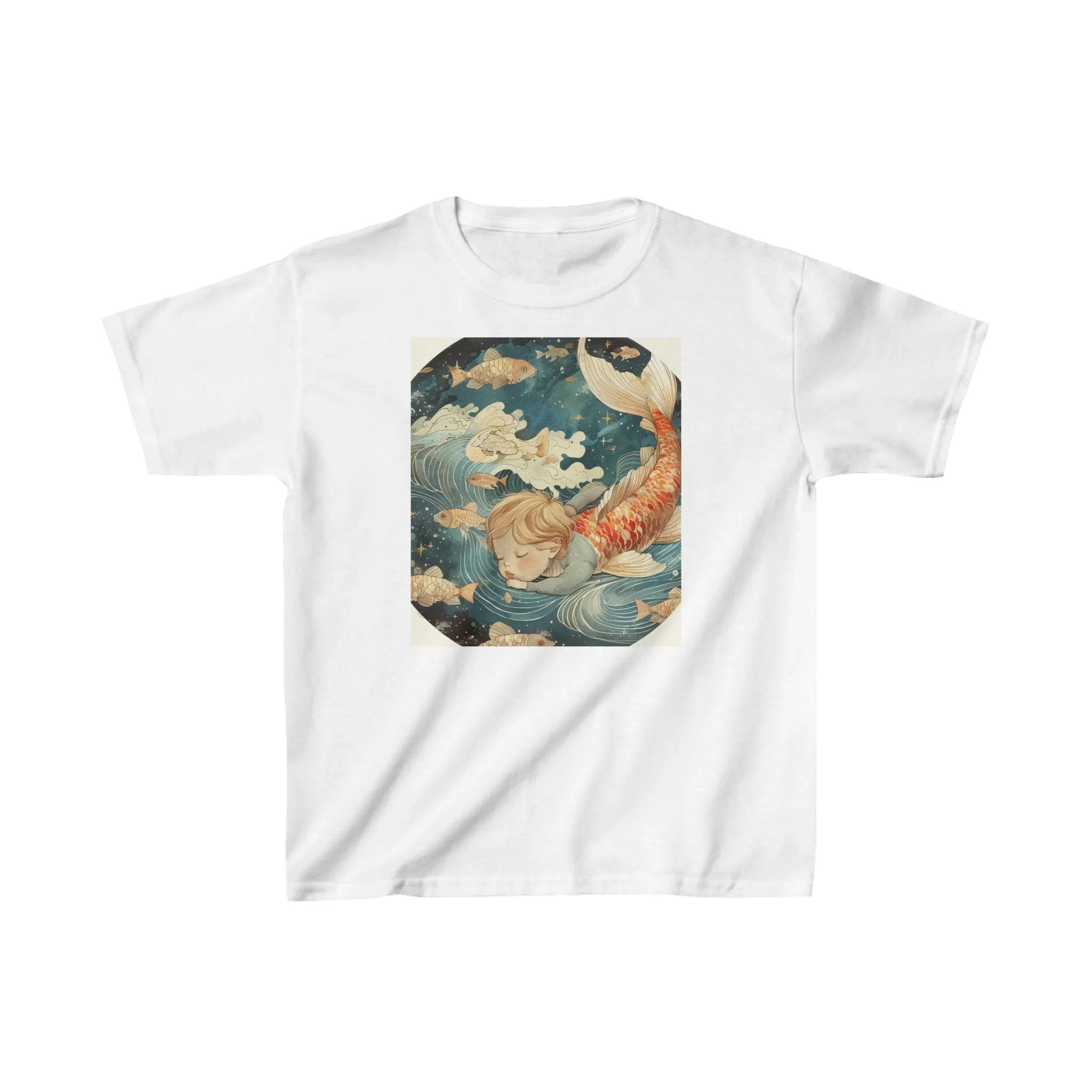 Pisces zodiac Kids Heavy Cotton™ Tee