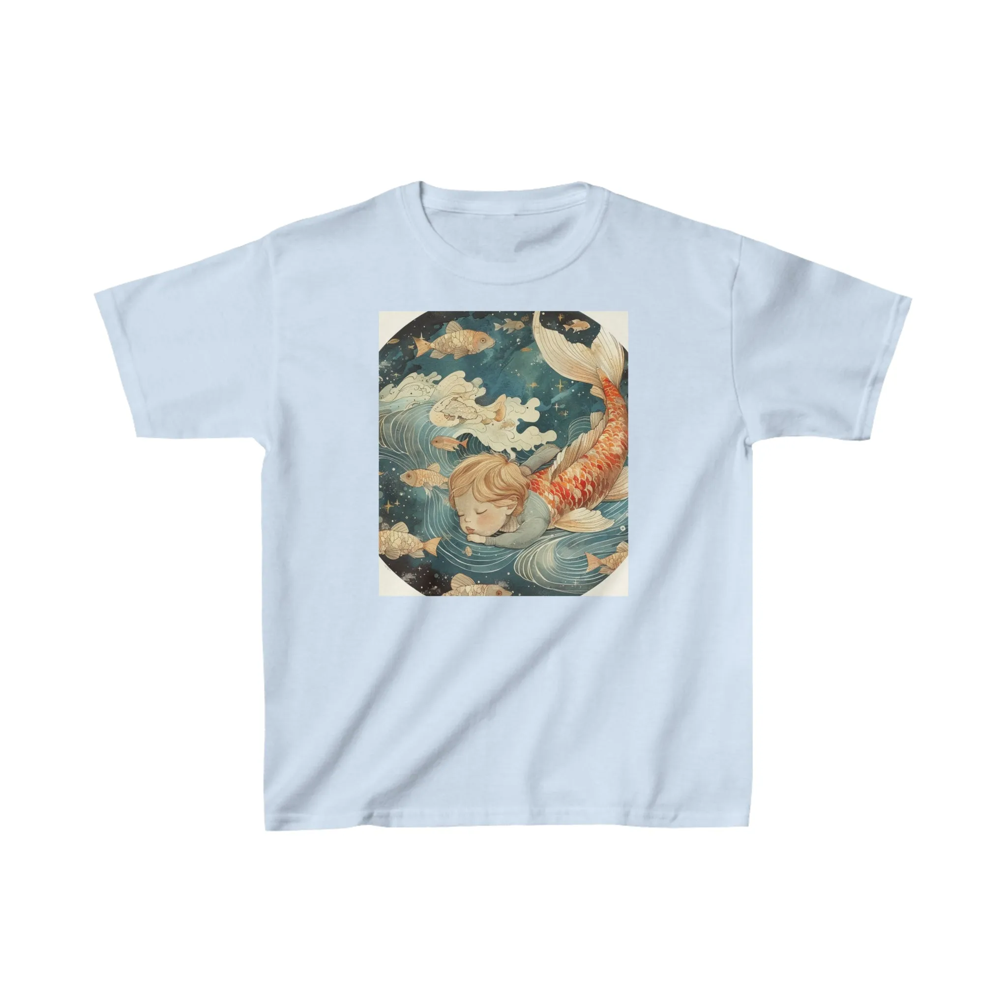 Pisces zodiac Kids Heavy Cotton™ Tee