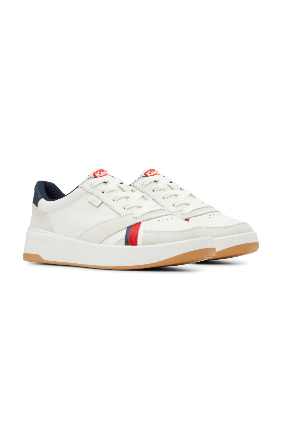 Recreational Habits x Keds Court Sneaker In Red, White, and Blue