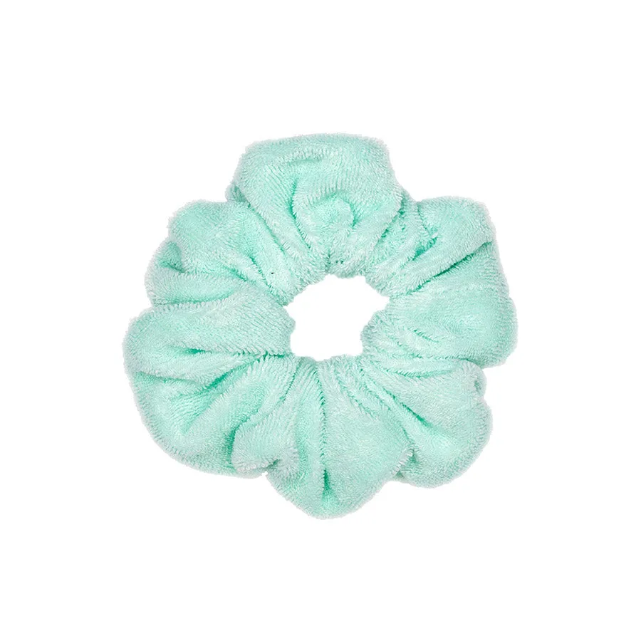 Terry Cloth Scrunchie in Sea Salt