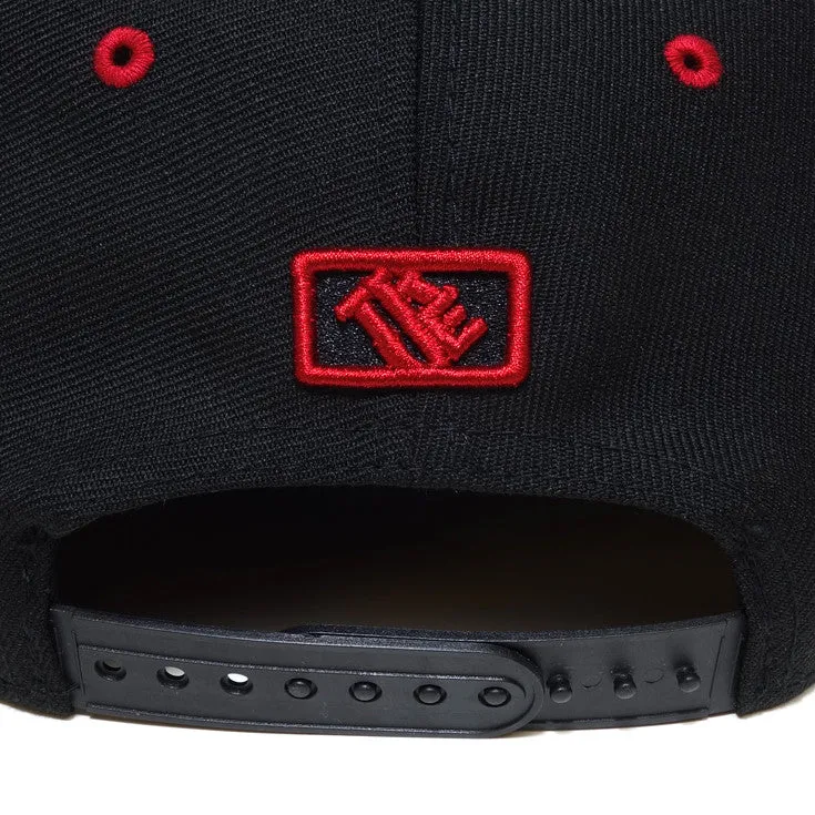 True Logo New Era Snapback Cap AJ Red