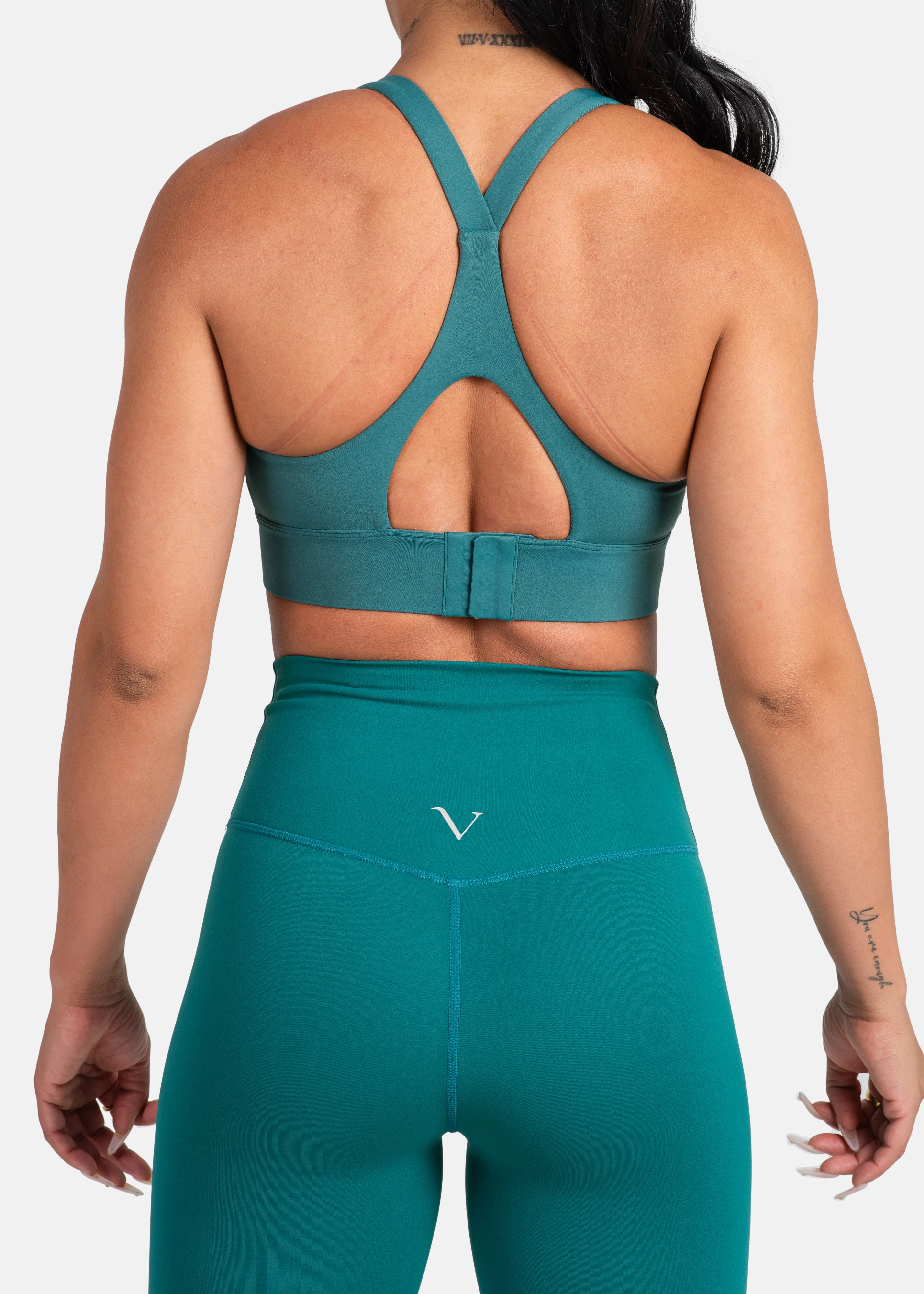 Ultra Support Sports Bra Emerald Green